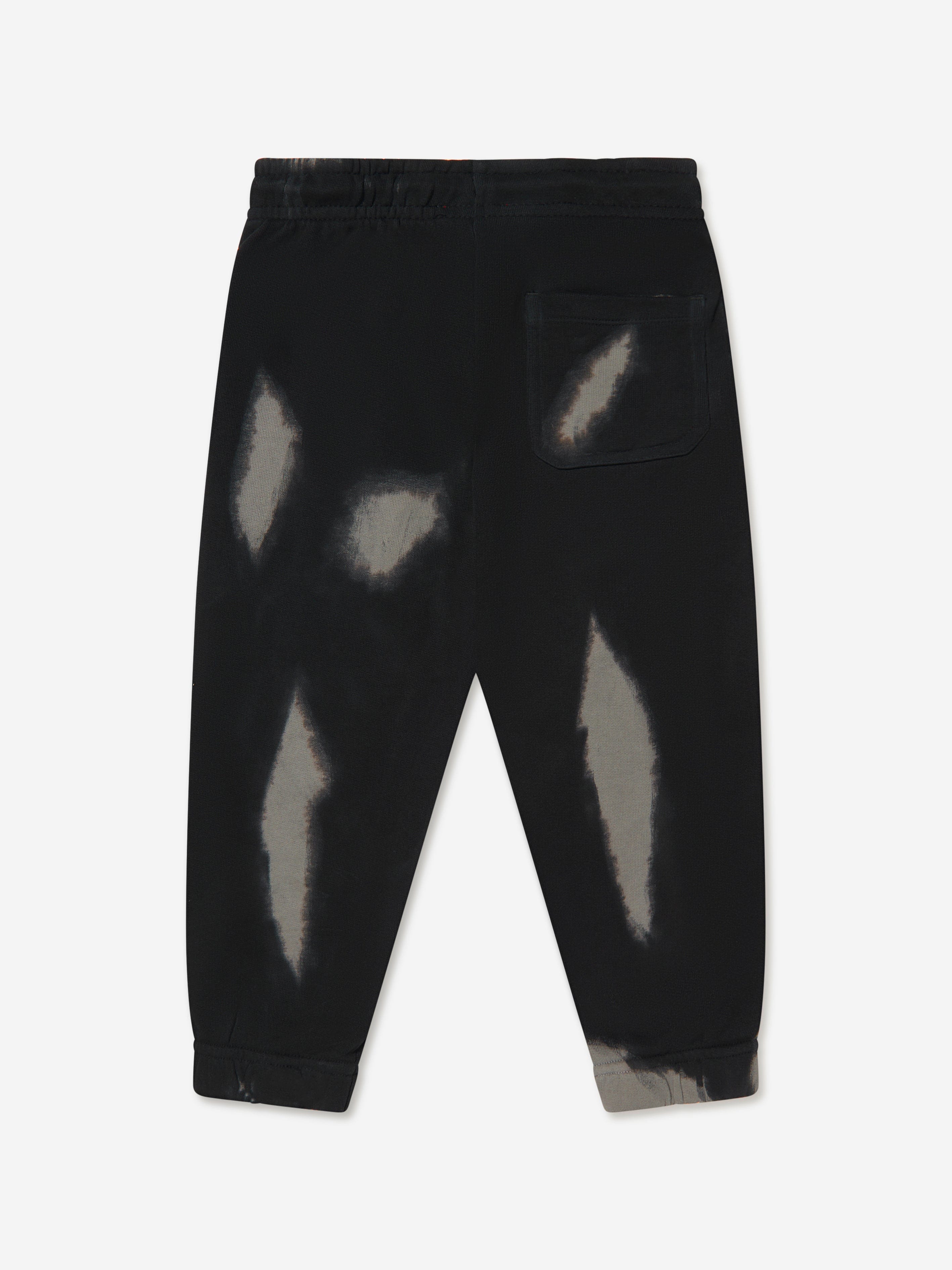 Diesel Kids Paint Effect Logo Joggers