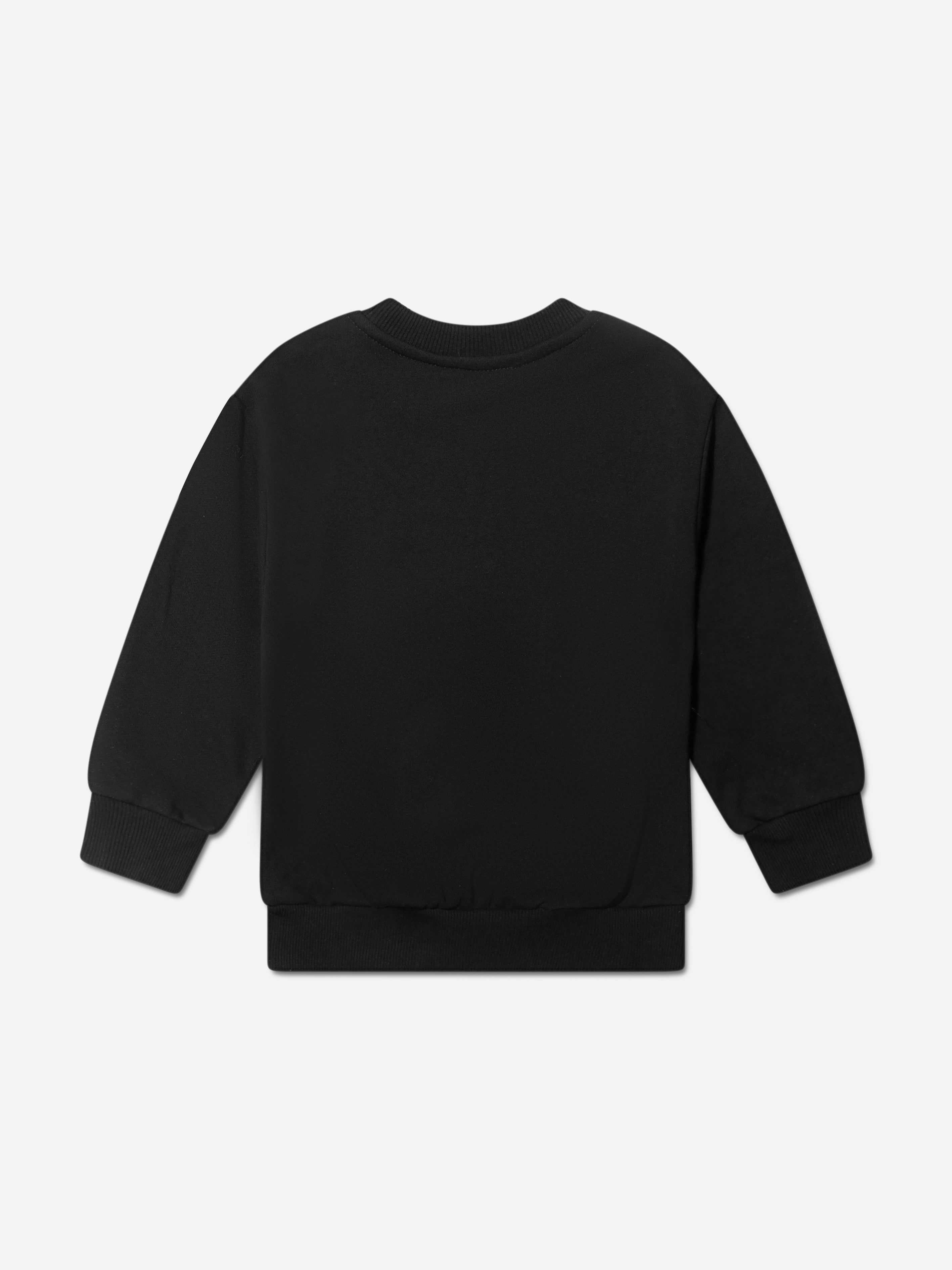 Diesel Kids Logo Sweatshirt in Black