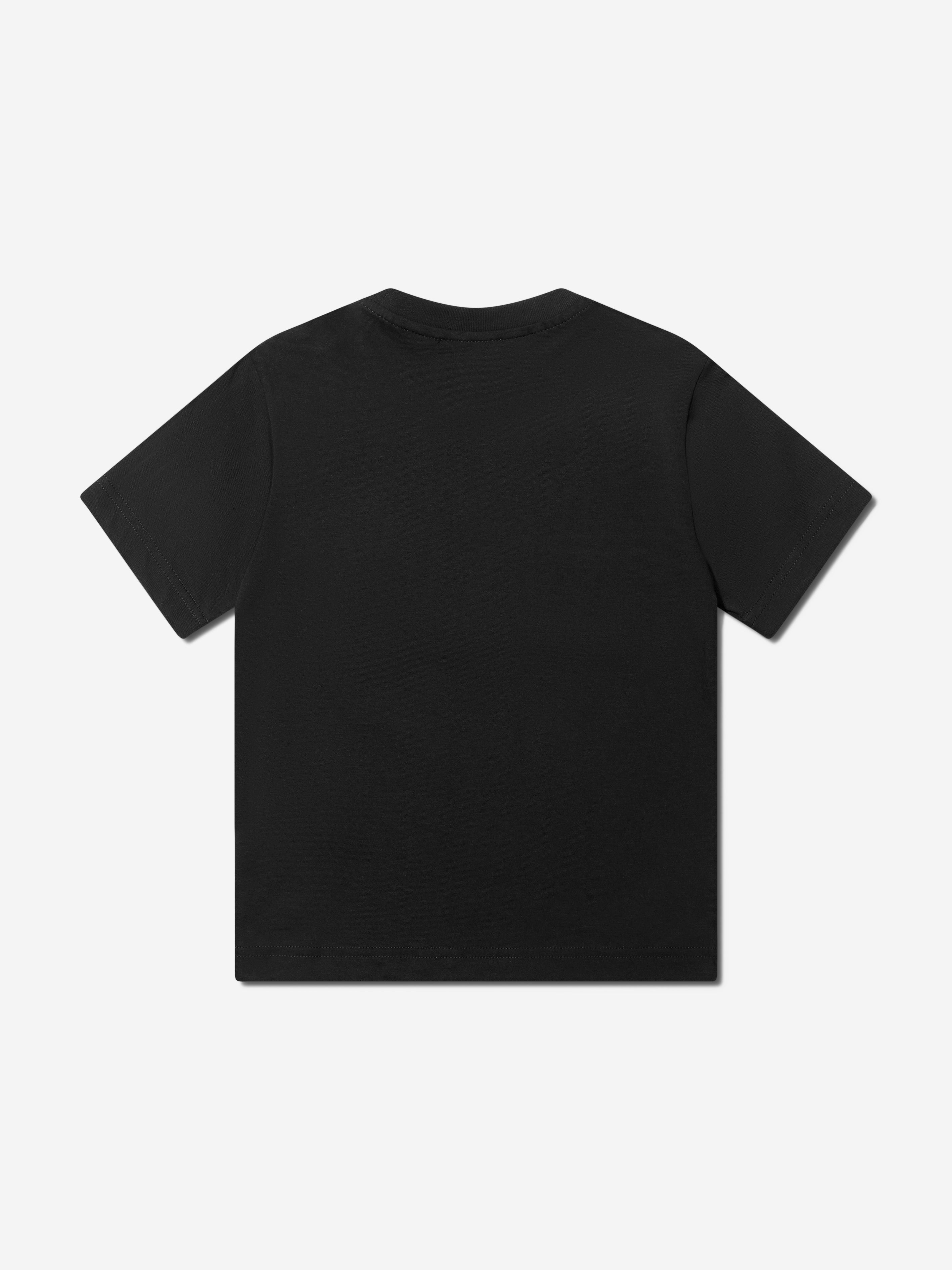 Diesel Boys Logo T-Shirt in Black