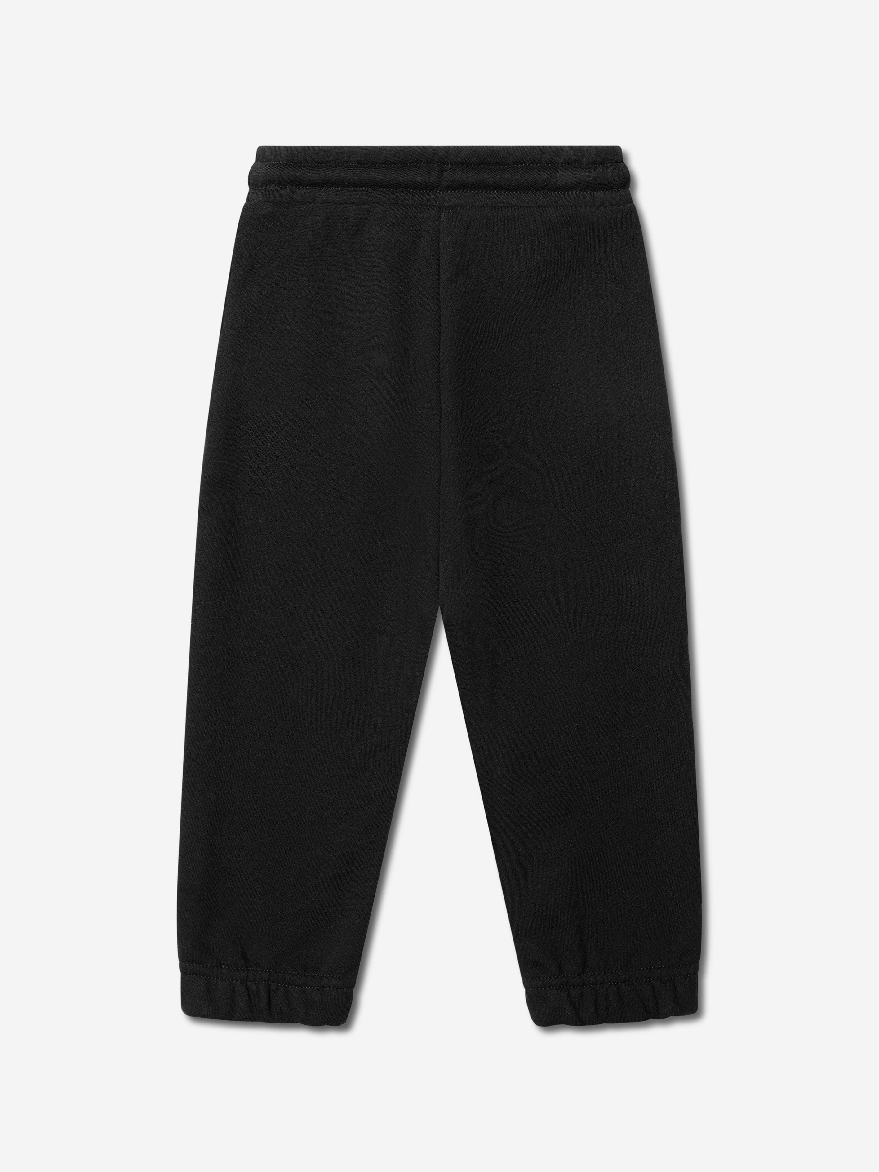 Diesel Boys Logo Joggers in Black