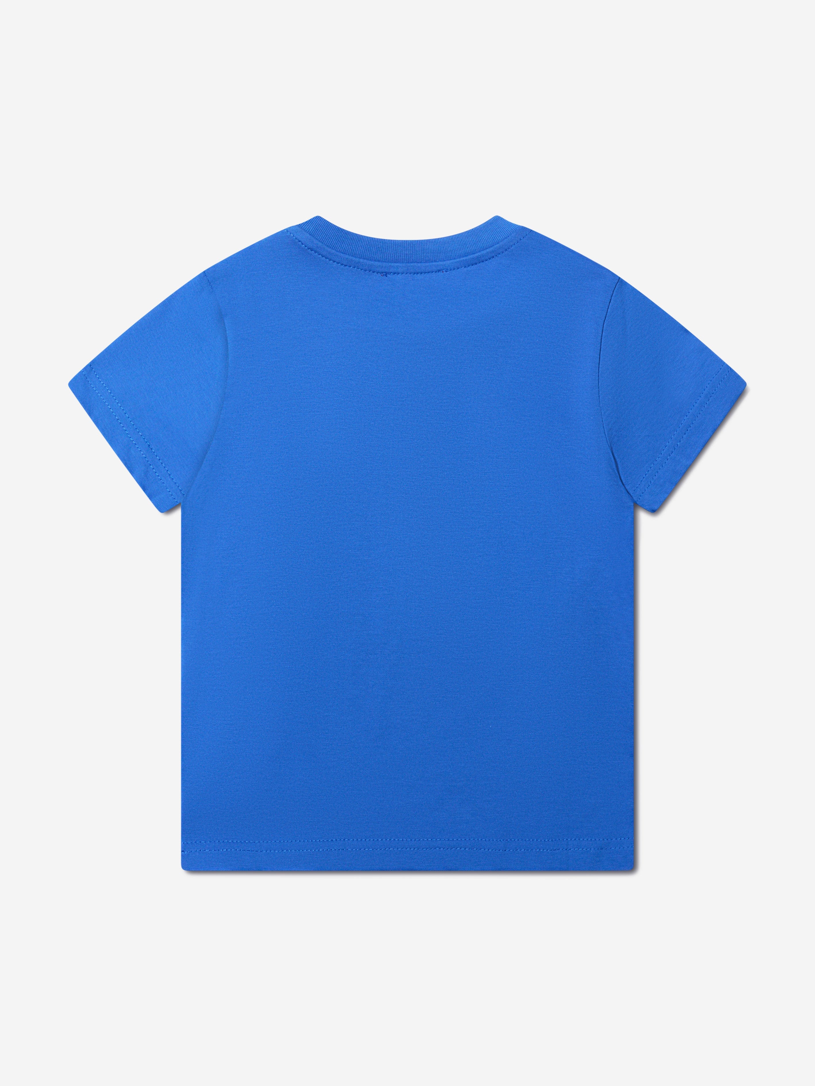 Diesel Boys Logo T-Shirt in Blue