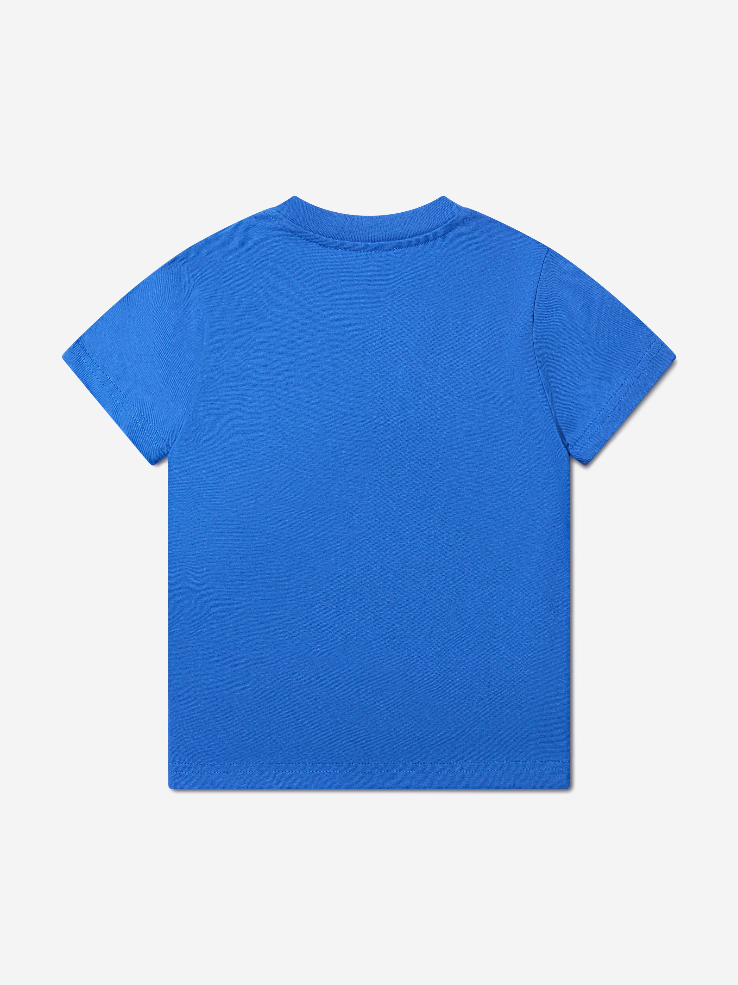 Diesel Boys Logo T-Shirt in Blue