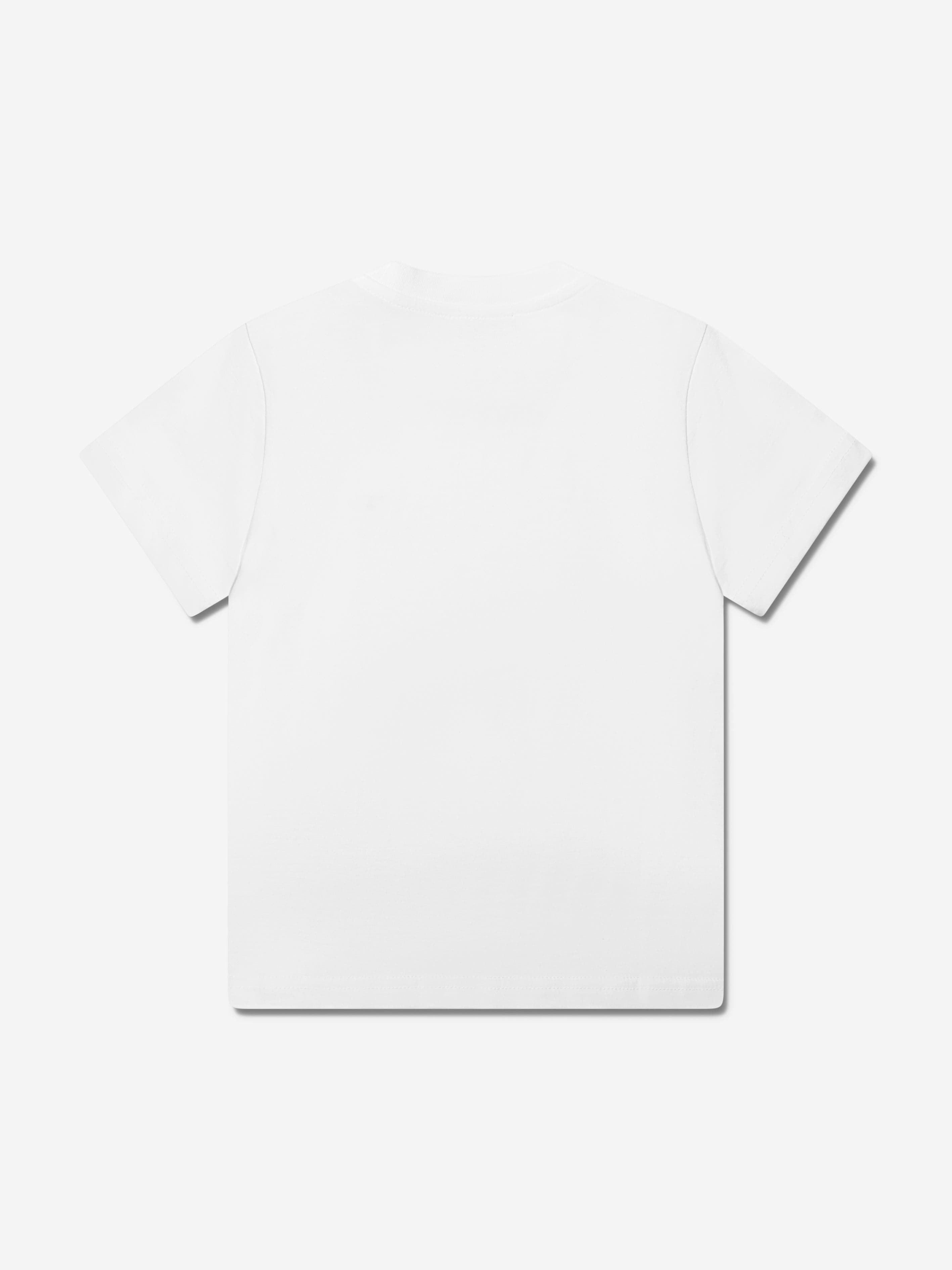 Diesel Boys Logo T-Shirt in White