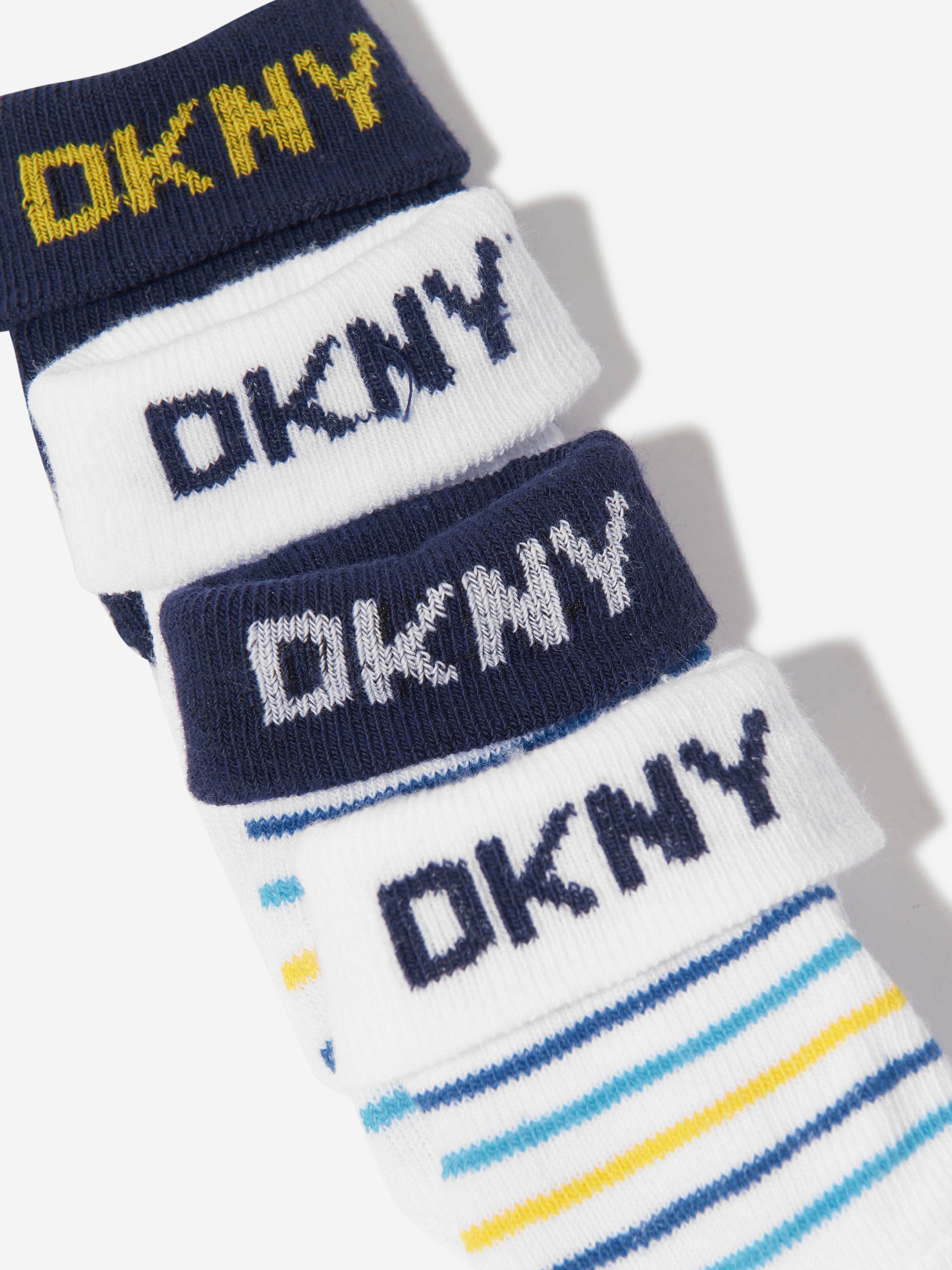 DKNY Baby Boys Socks Boxed Gift Set in Navy