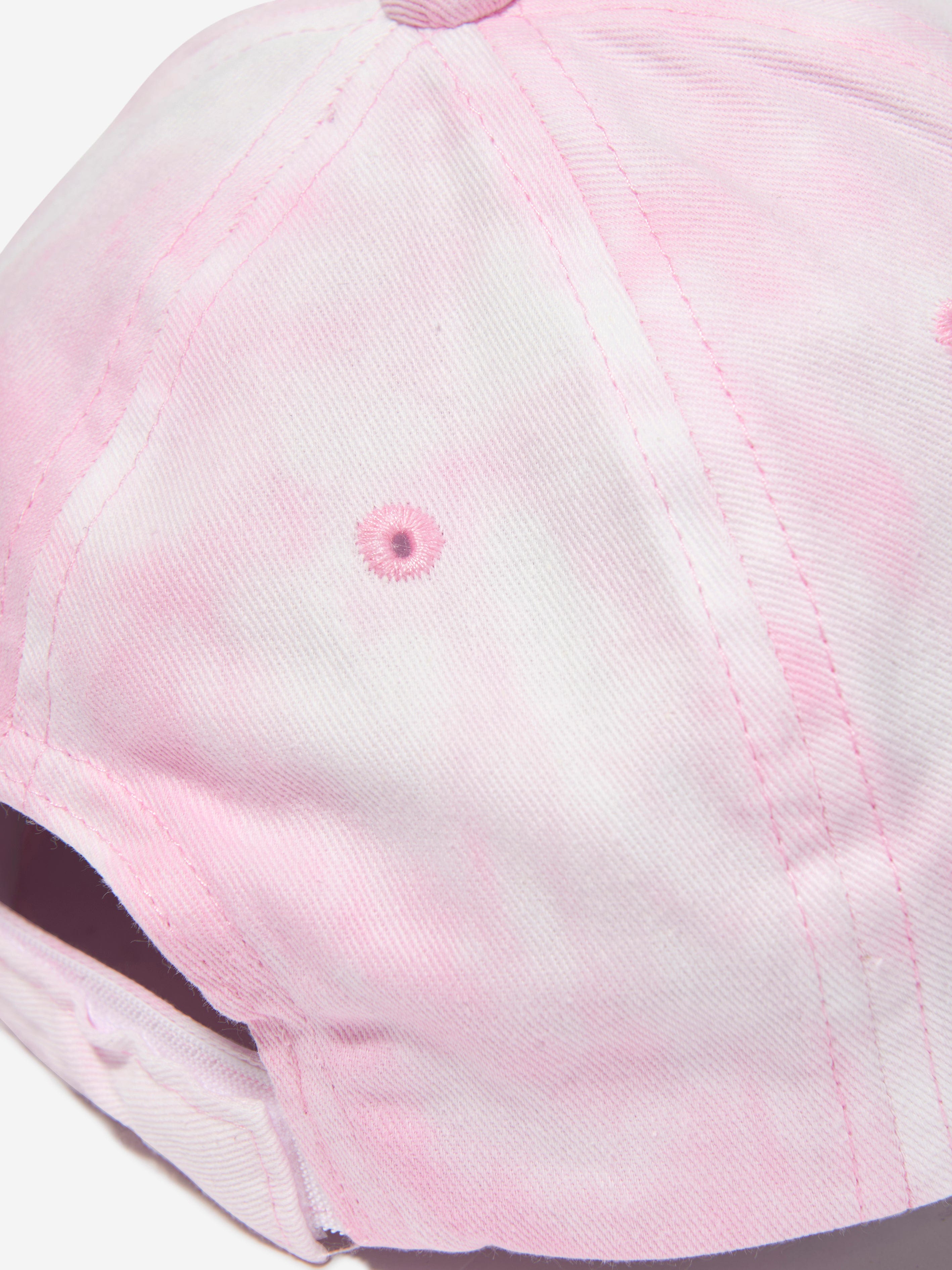 DKNY Girls Logo Cap in Pink