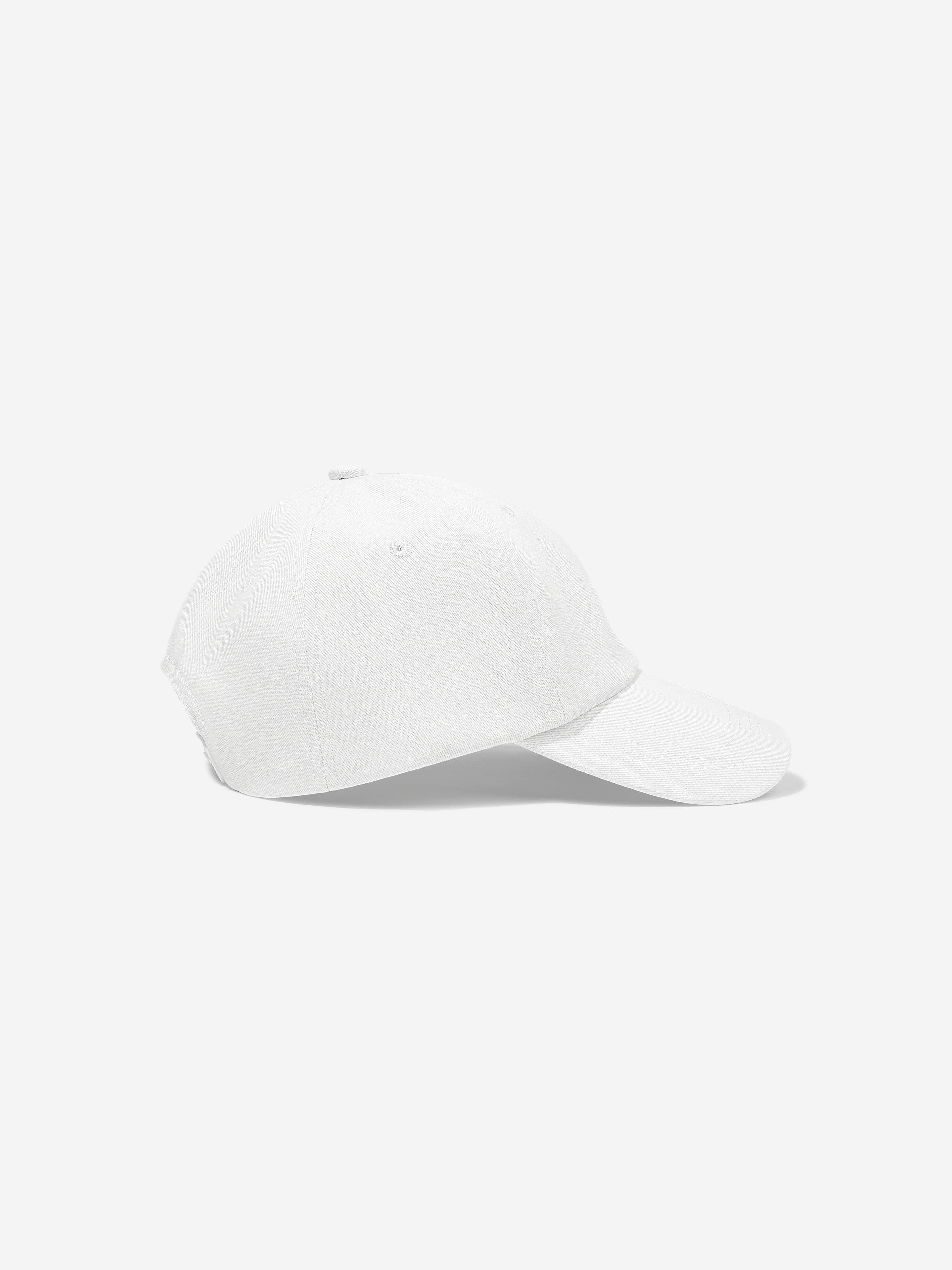 DKNY Kids Logo Cap in White