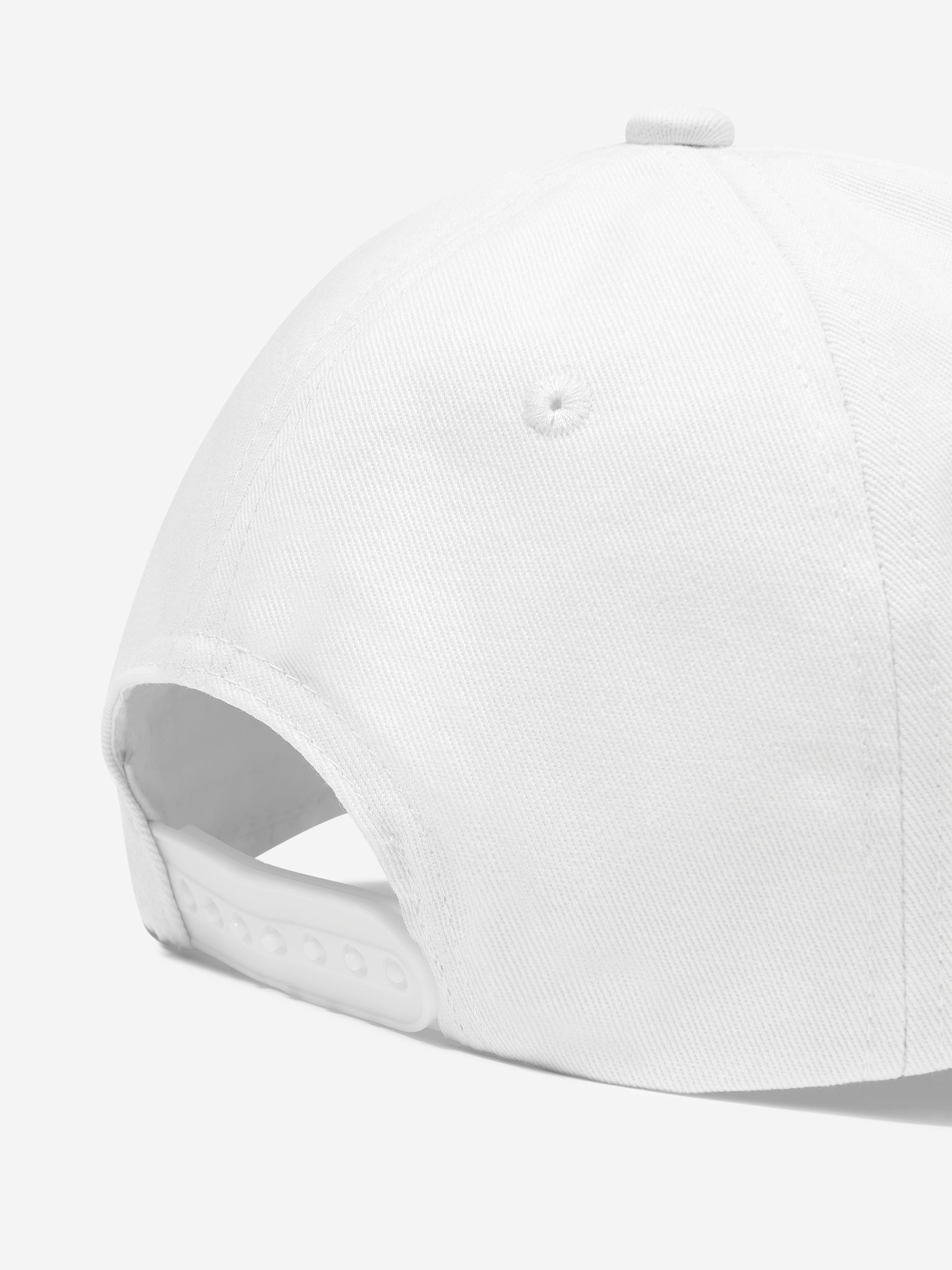 DKNY Kids Logo Cap in White