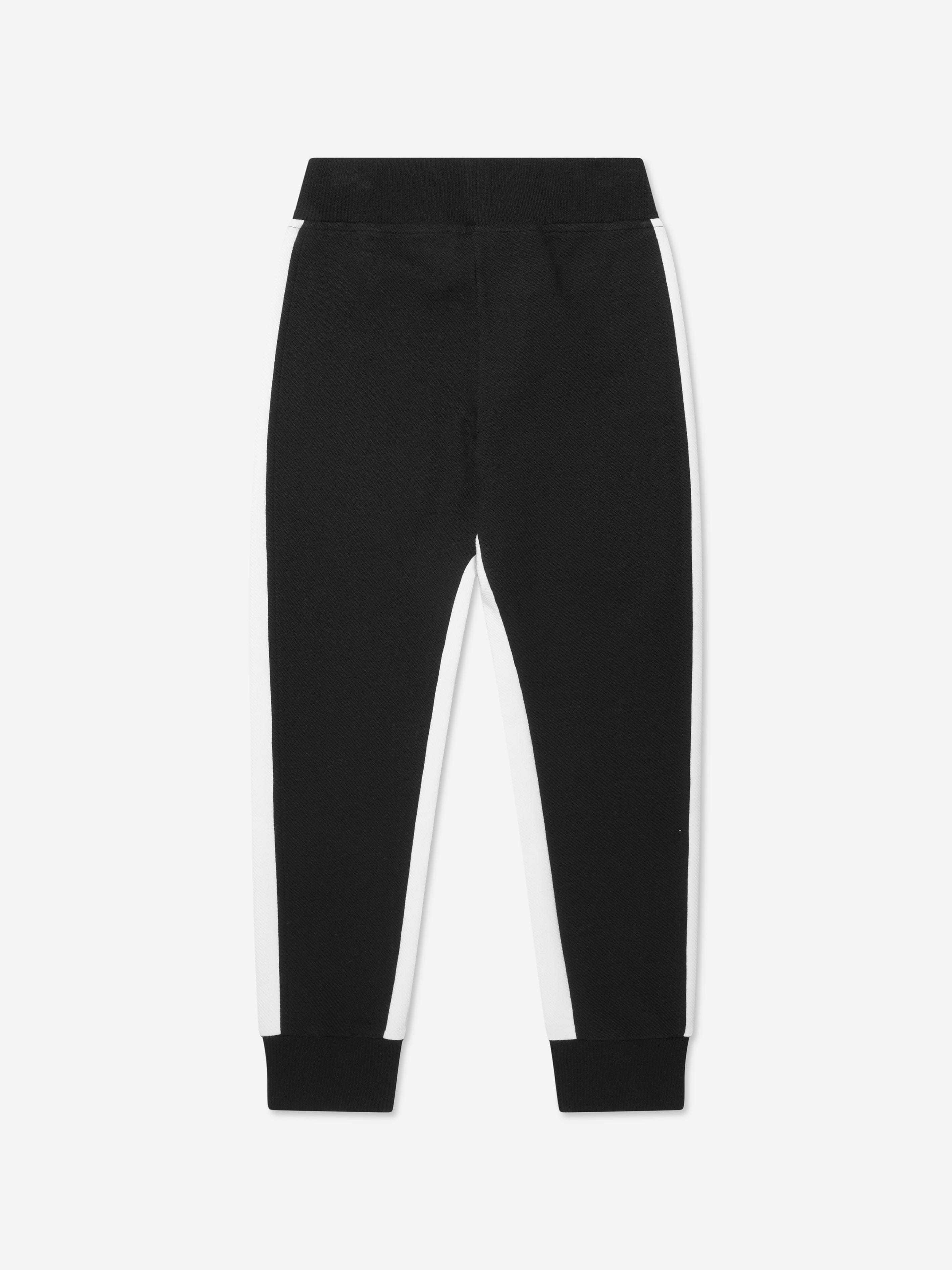 DKNY Boys Contrast Joggers in Black