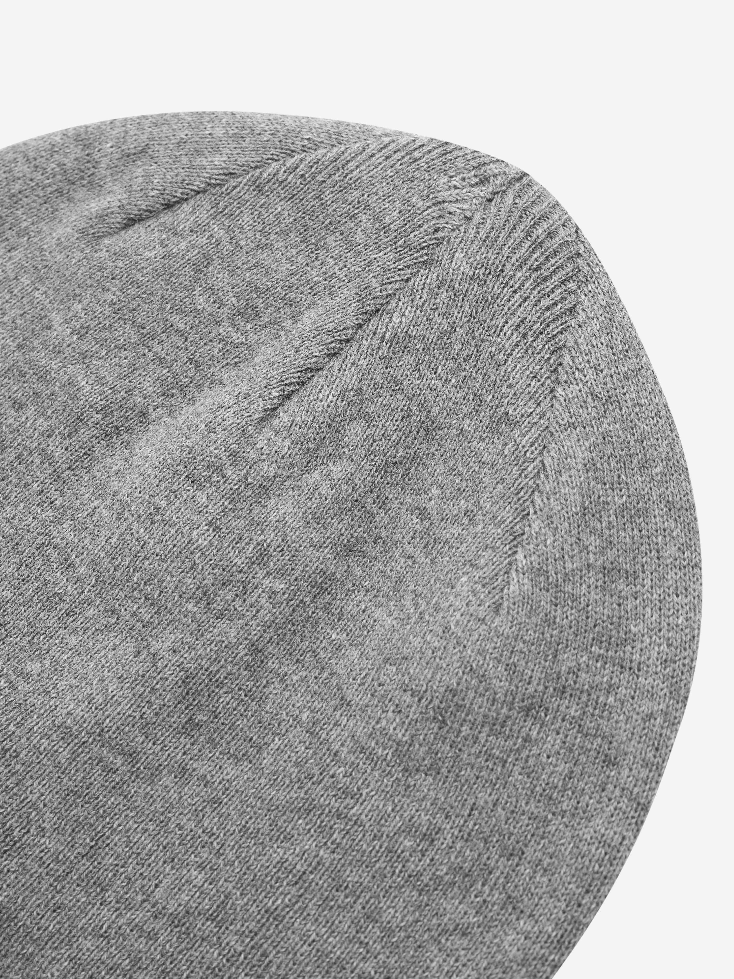 DKNY Girls Logo Beanie Hat in Grey