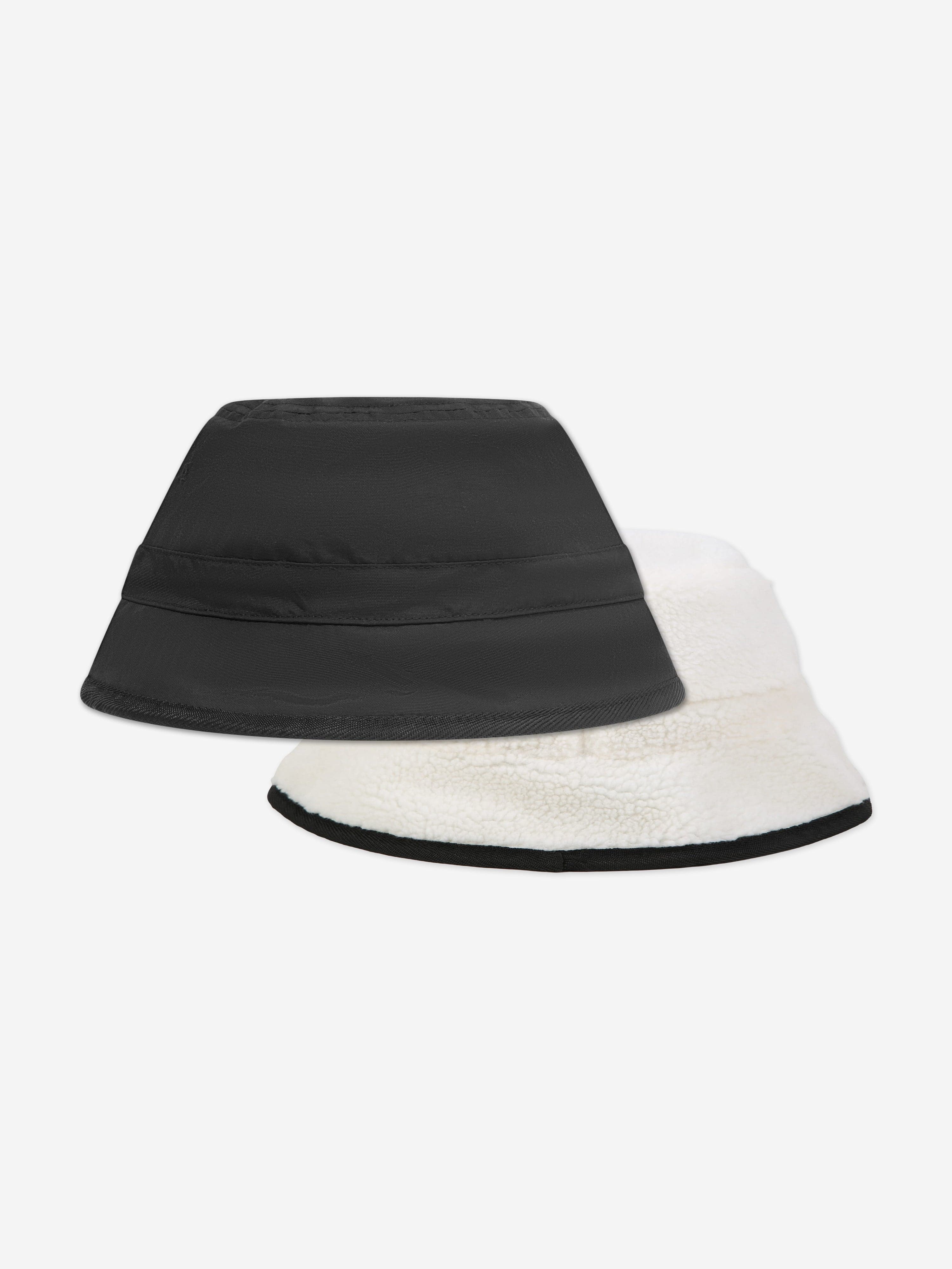 DKNY Girls Reversible Bucket Hat in Black