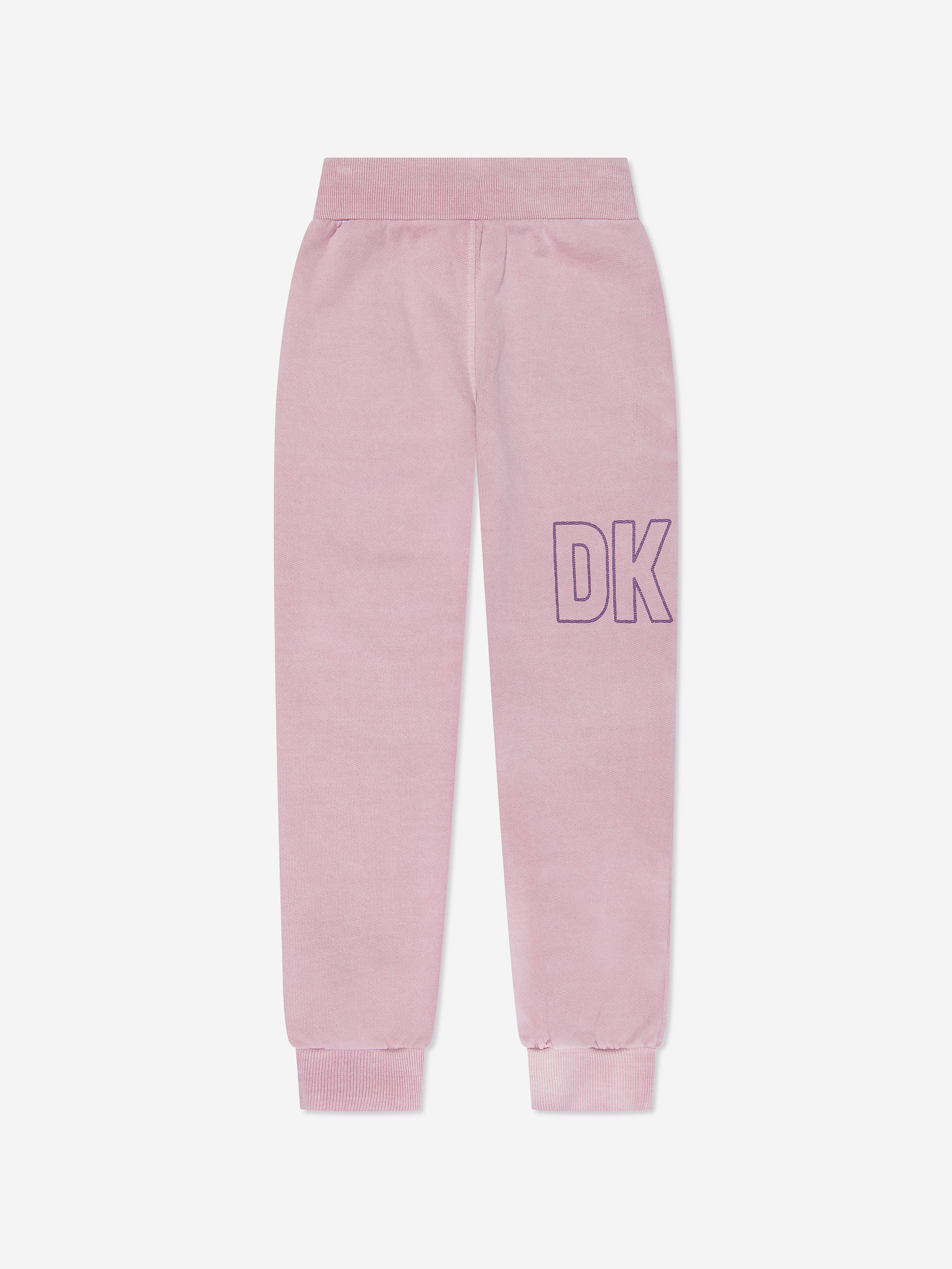 DKNY Kids Logo Joggers in Purple