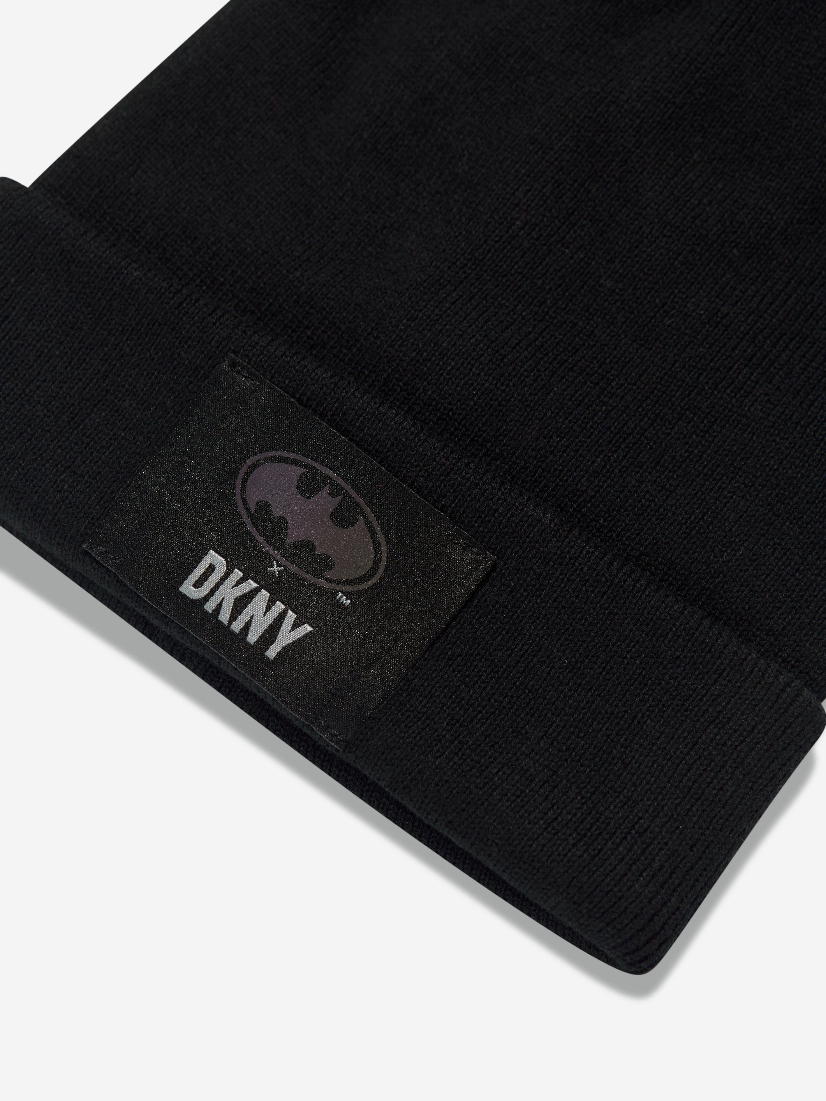 DKNY Boys Batman Pull On Hat in Black