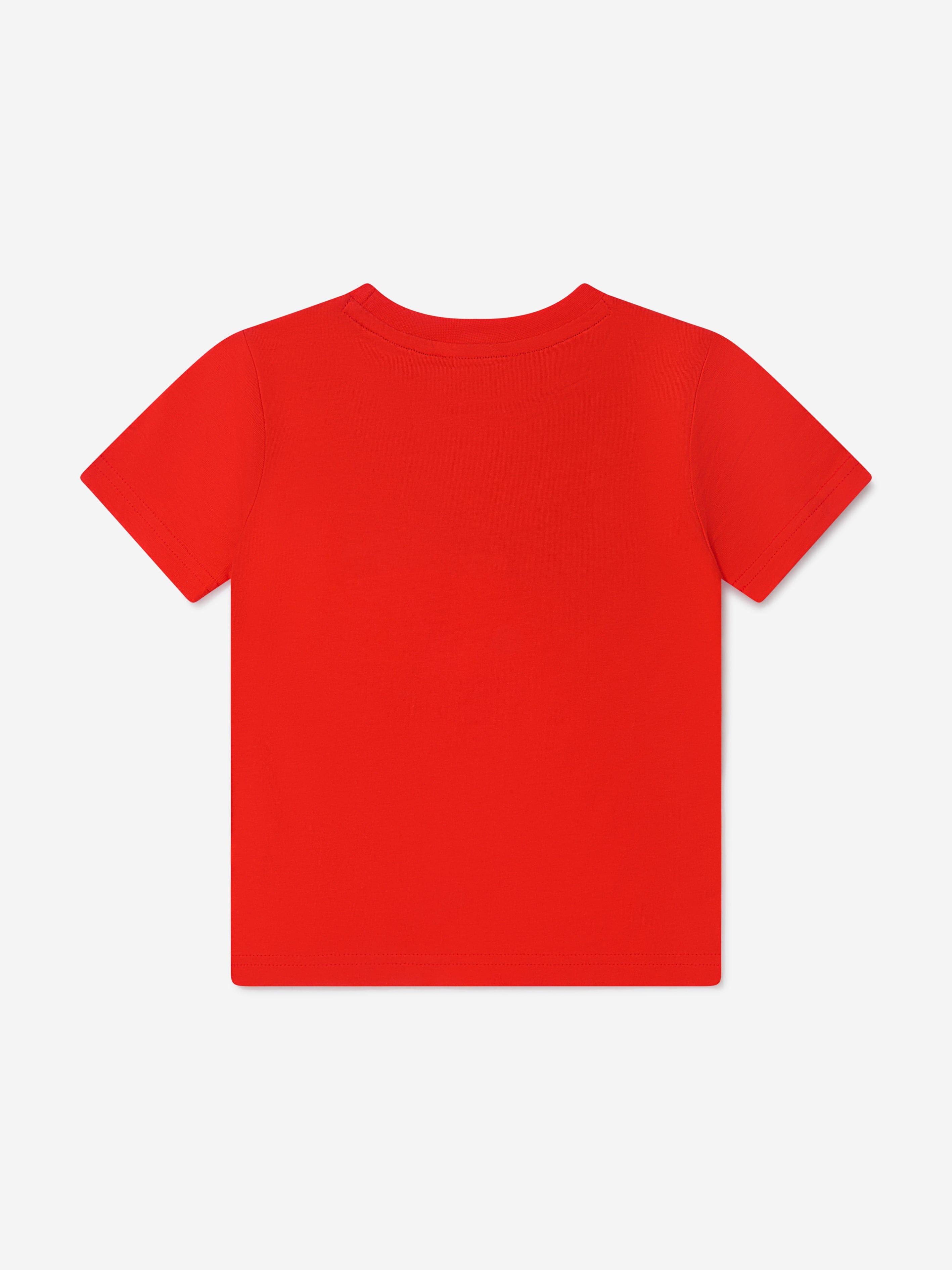 DKNY Boys Cotton Logo Print T-Shirt