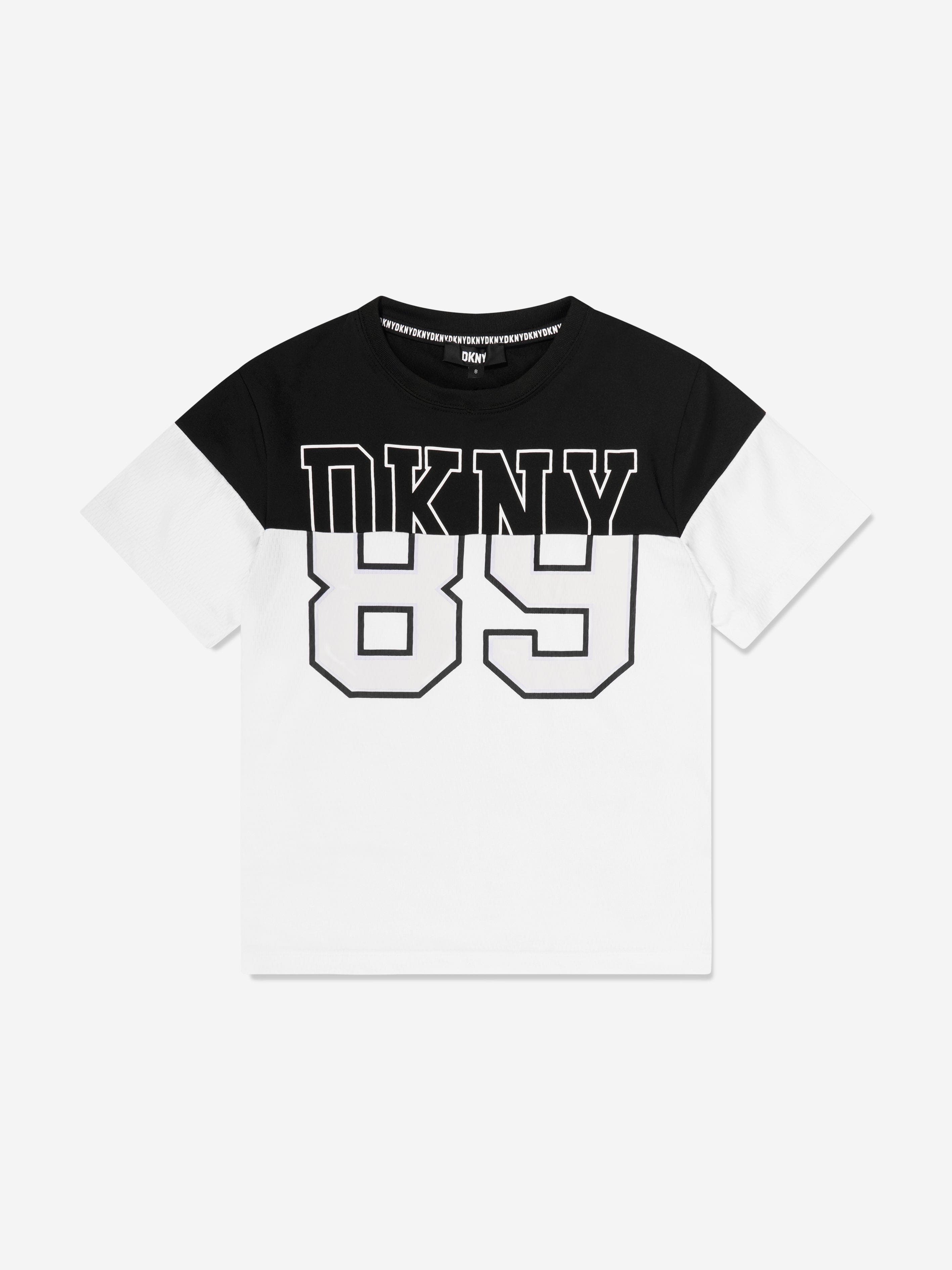 DKNY Kids Logo T-Shirt in White