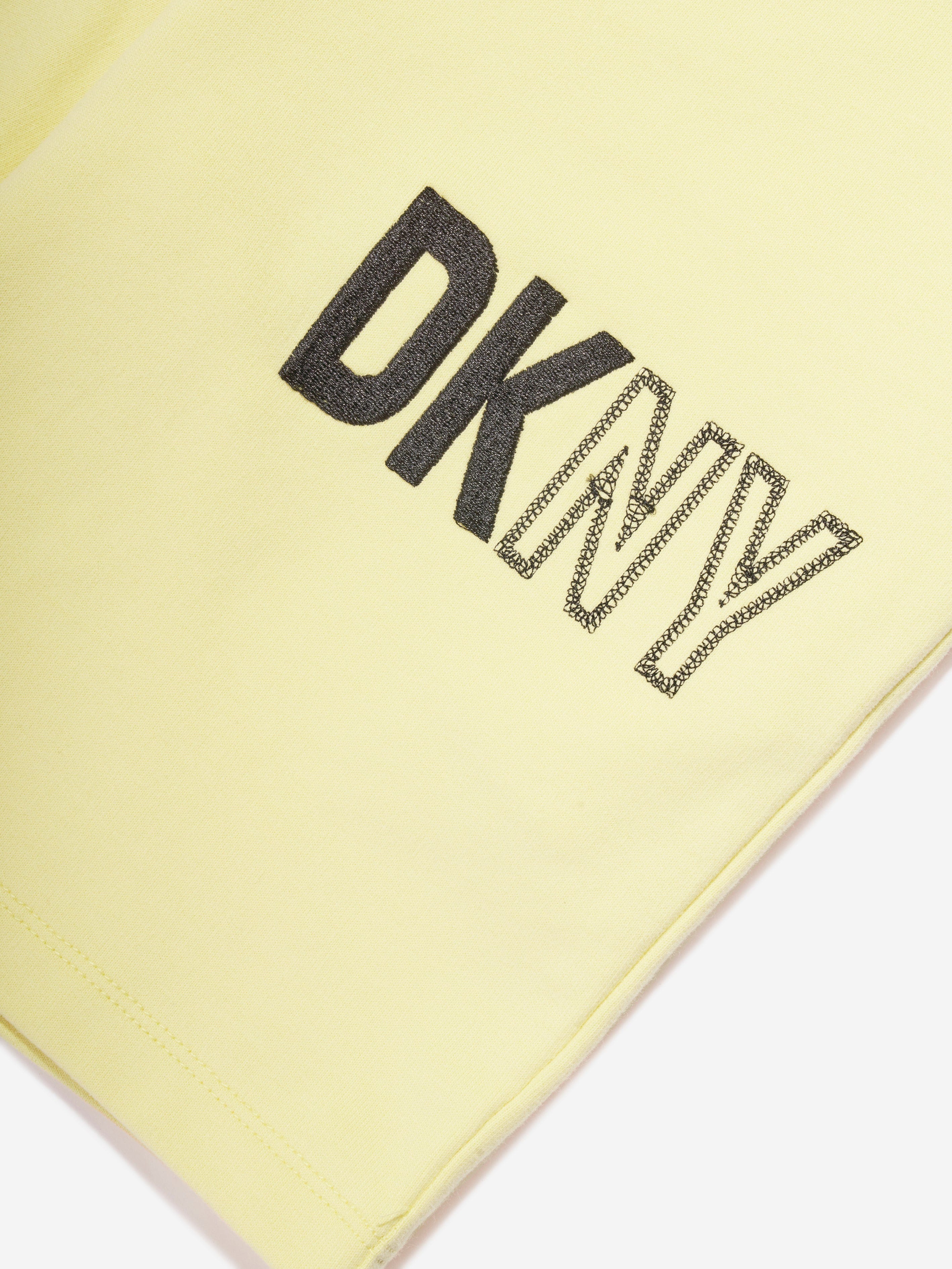 DKNY Kids Logo Bermuda Shorts in Pink