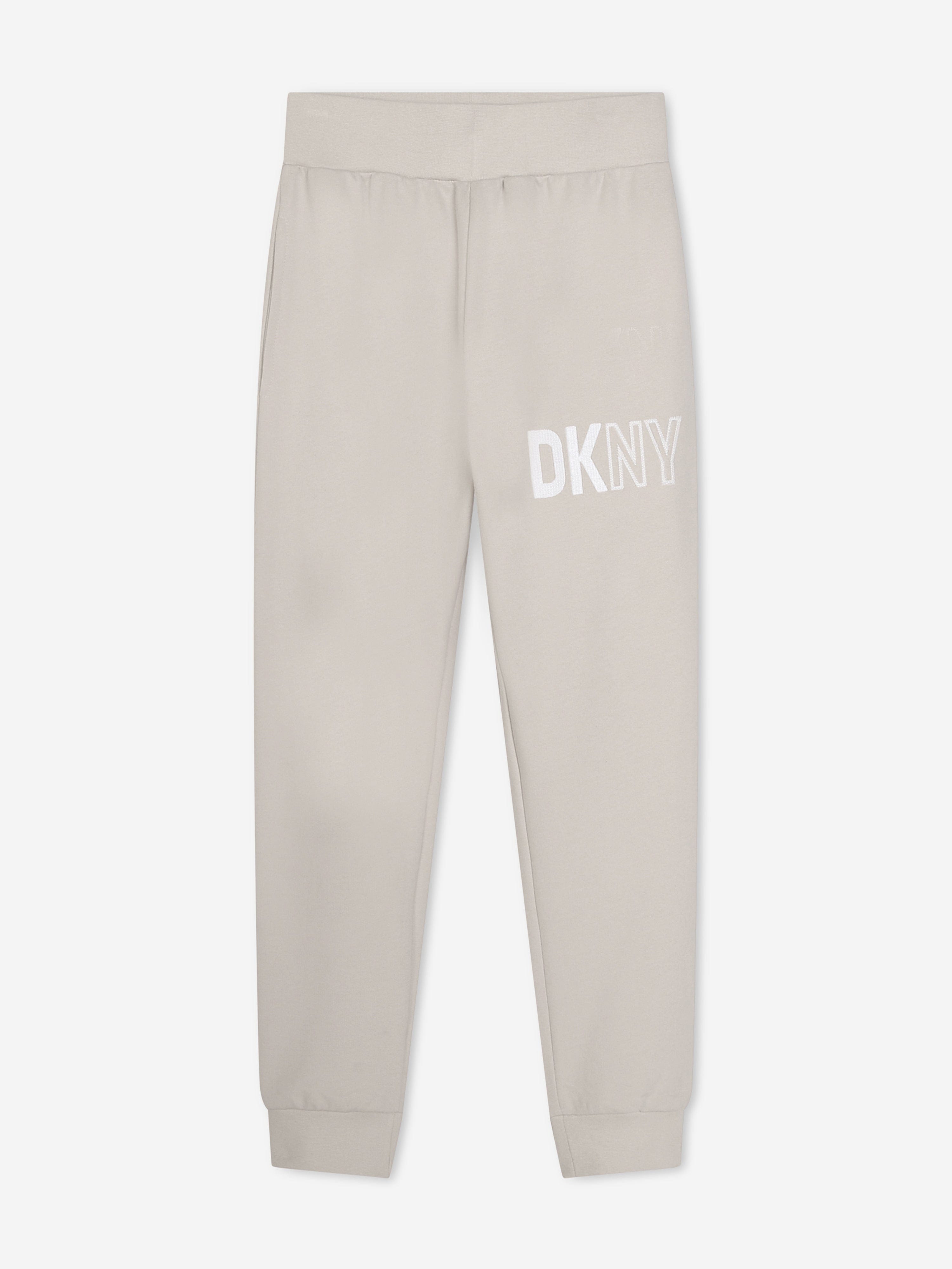 DKNY Kids Logo Joggers in White