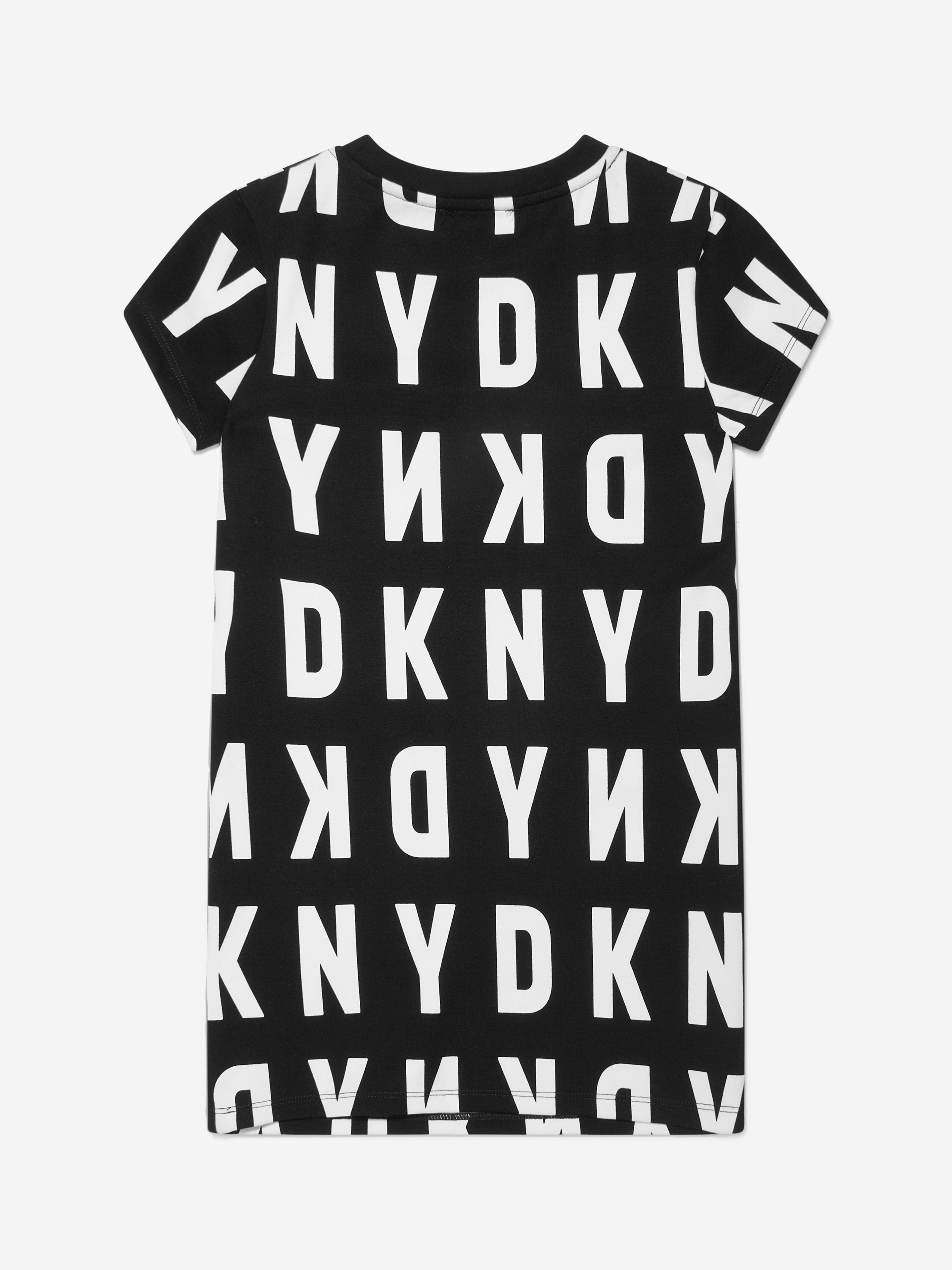 DKNY Girls 2 In 1 Logo Dress