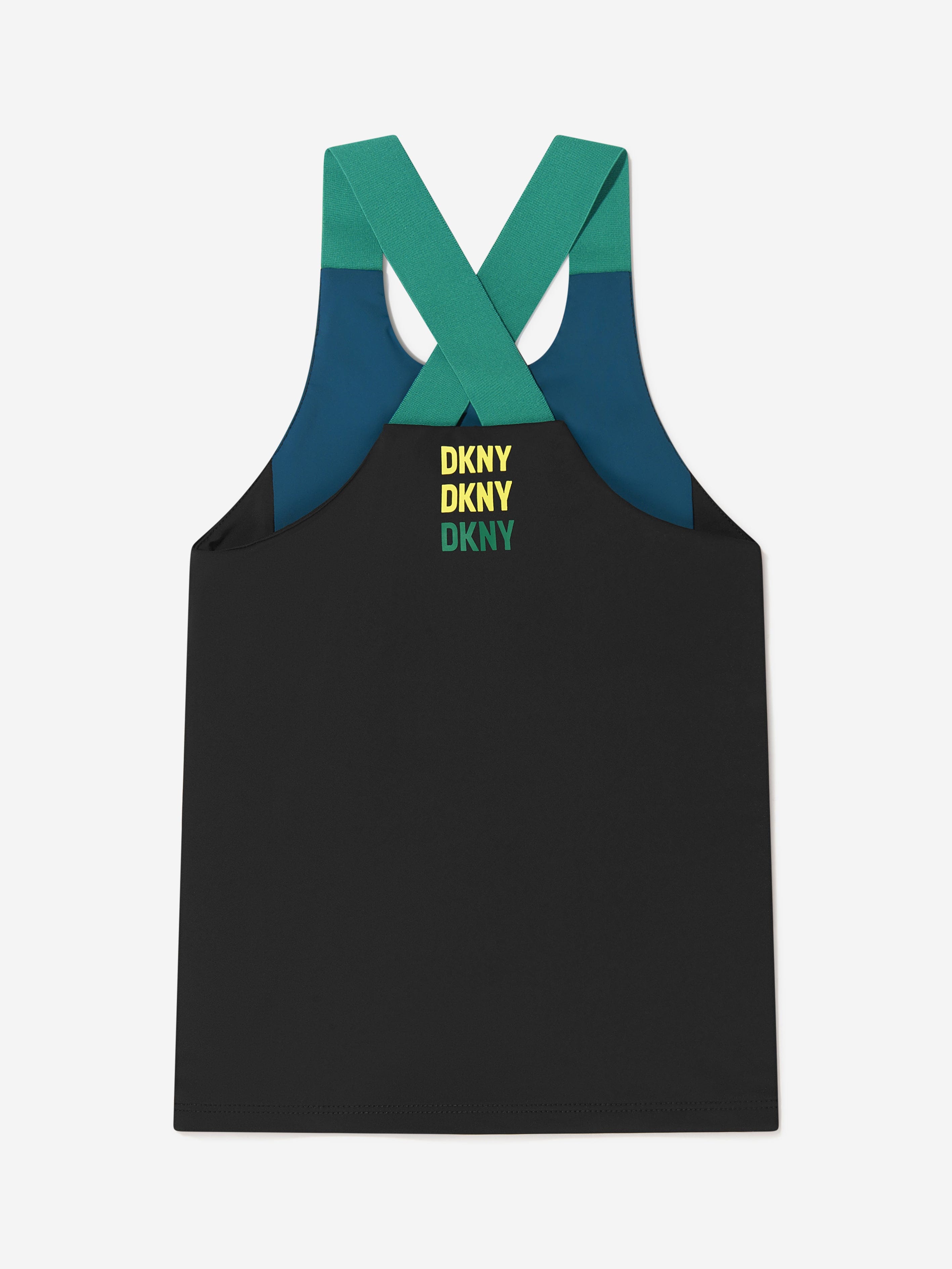 DKNY Girls Logo Print Sports Top