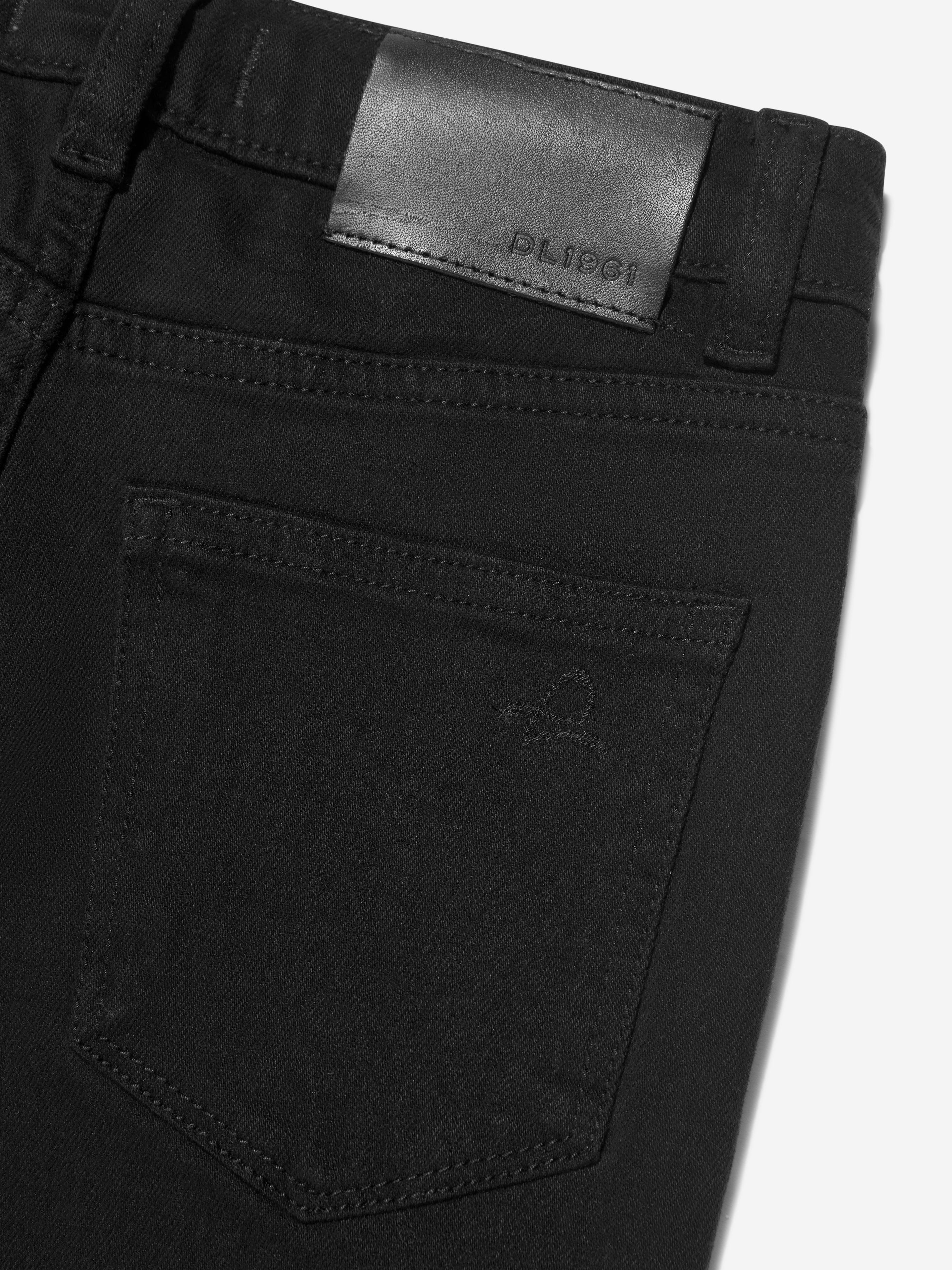 DL1961 Boys Brady Slim Fit Jeans in Black