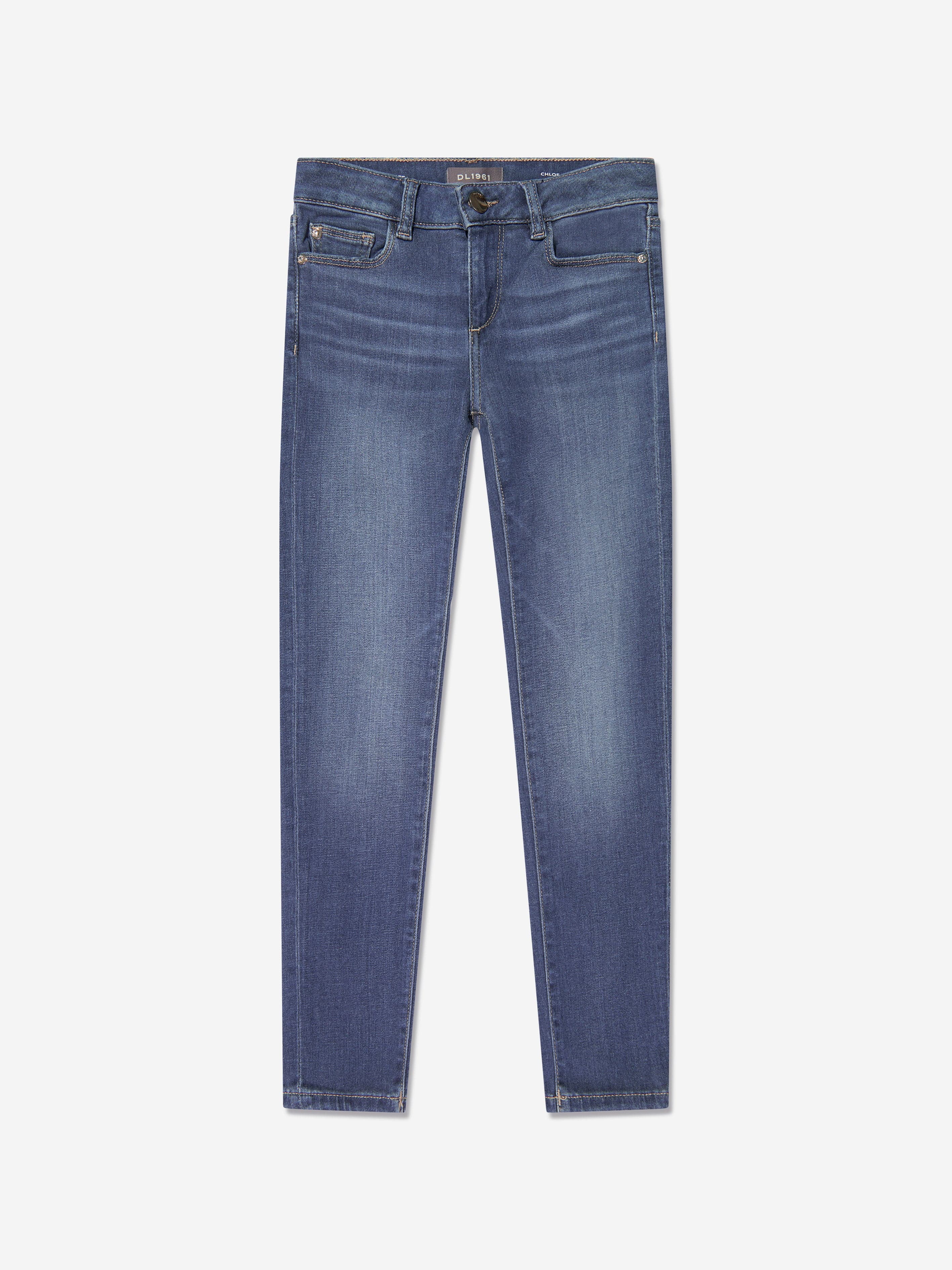 DL1961 Girls Chloe Skinny Fit Jeans in Blue