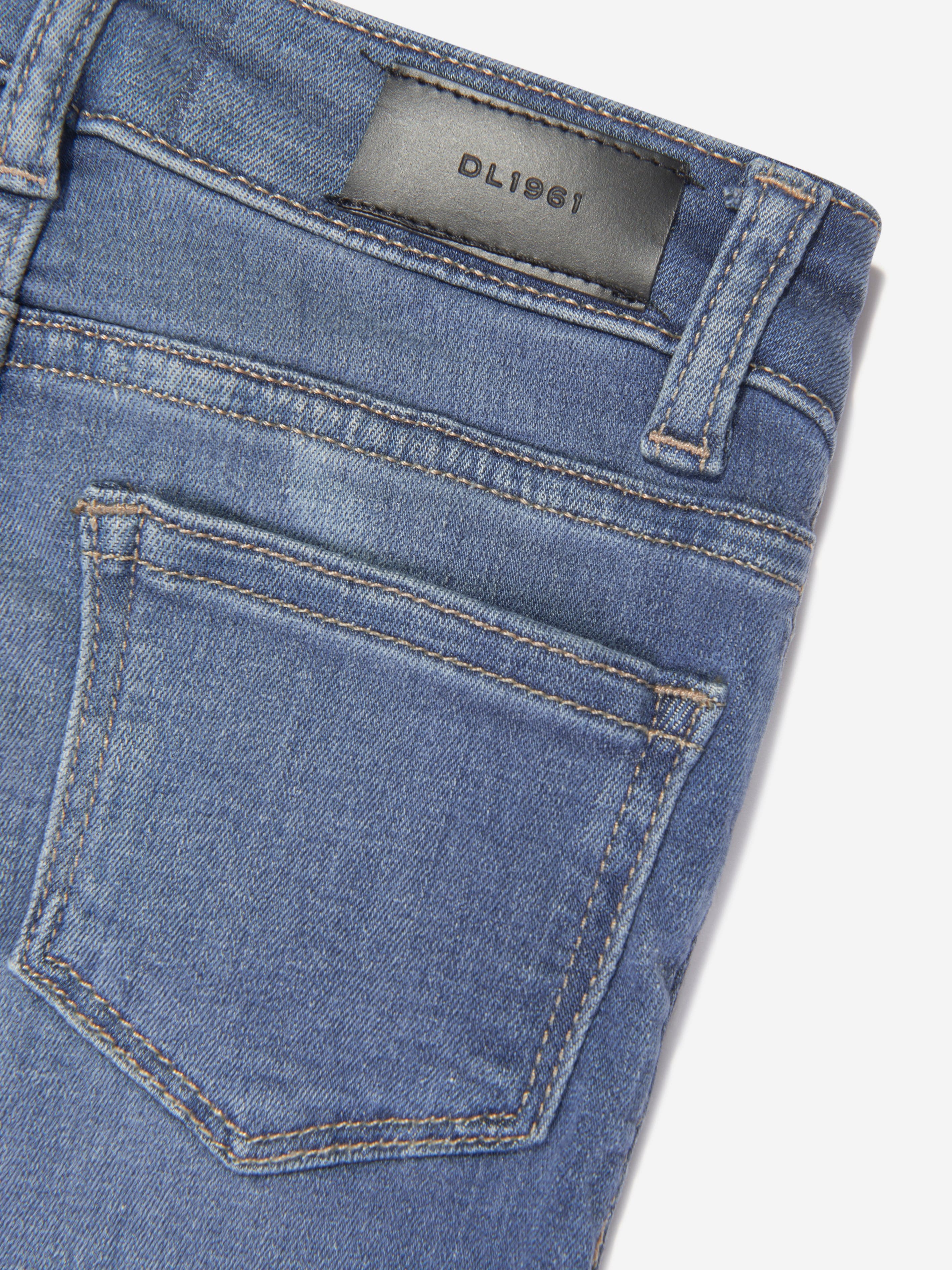 DL1961 Girls Chloe Skinny Fit Jeans in Blue