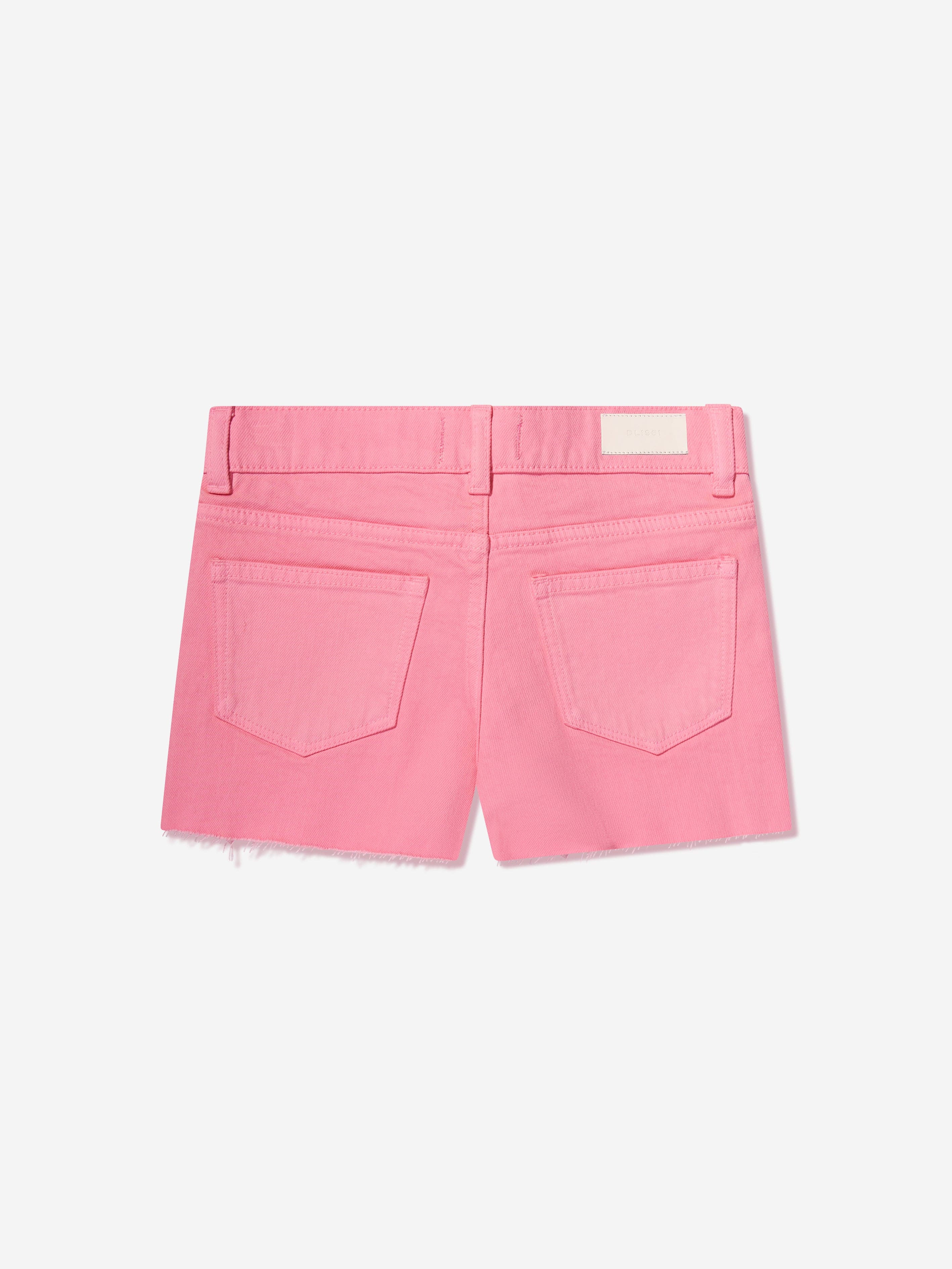 DL1961 Girls Lucy Cut Off Shorts in Pink