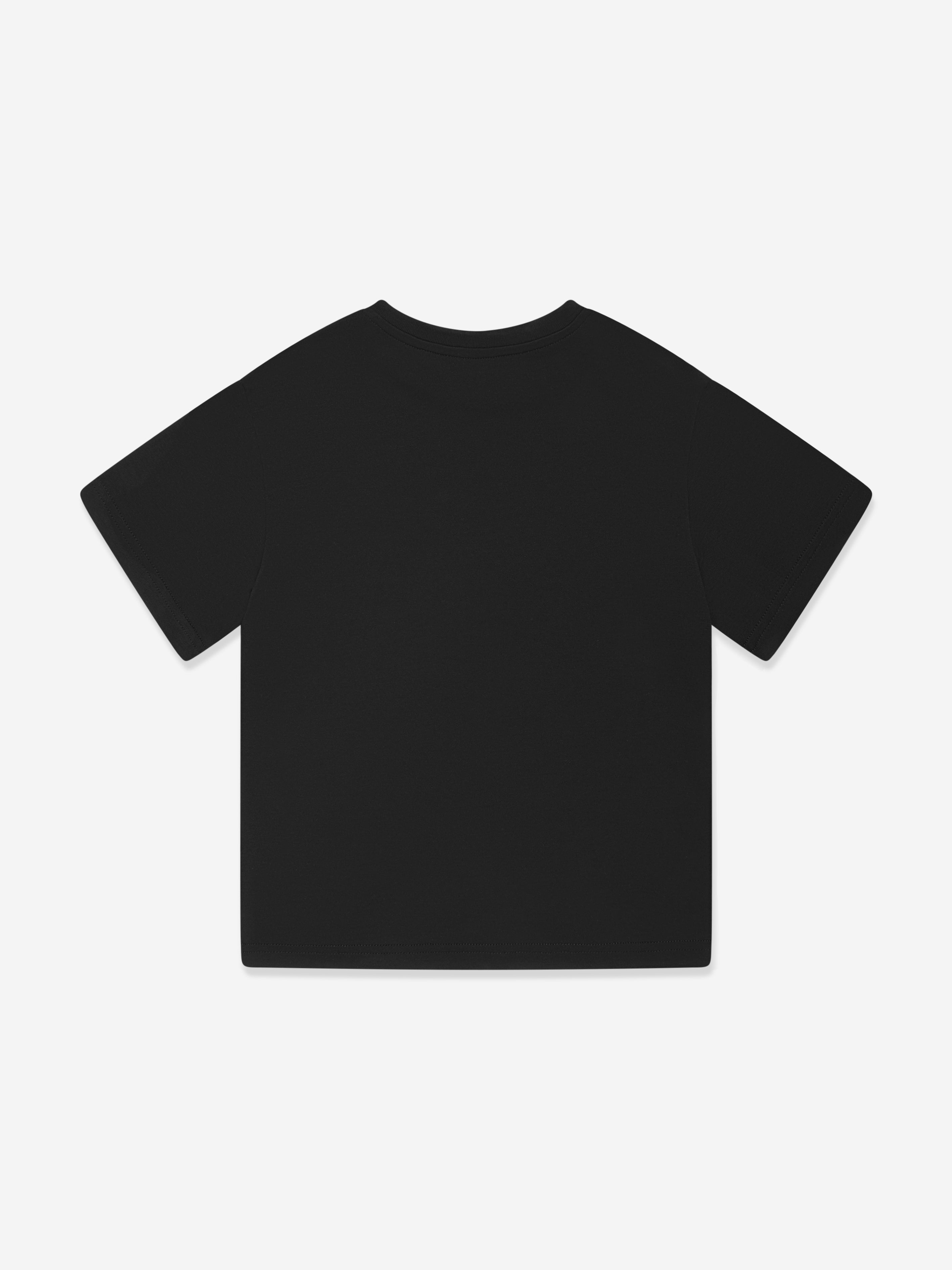 Dolce & Gabbana Boys Logo T-Shirt in Black