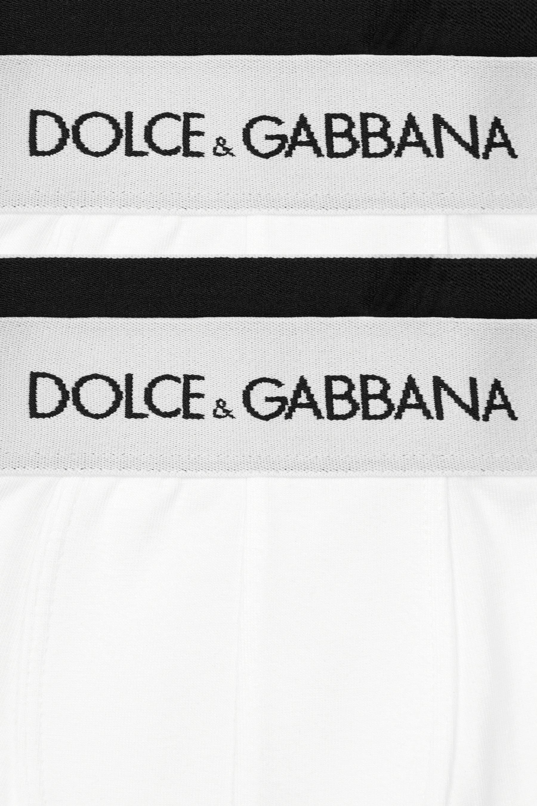 Dolce & Gabbana Boys Boxer Shorts Set (2 Pack) in White