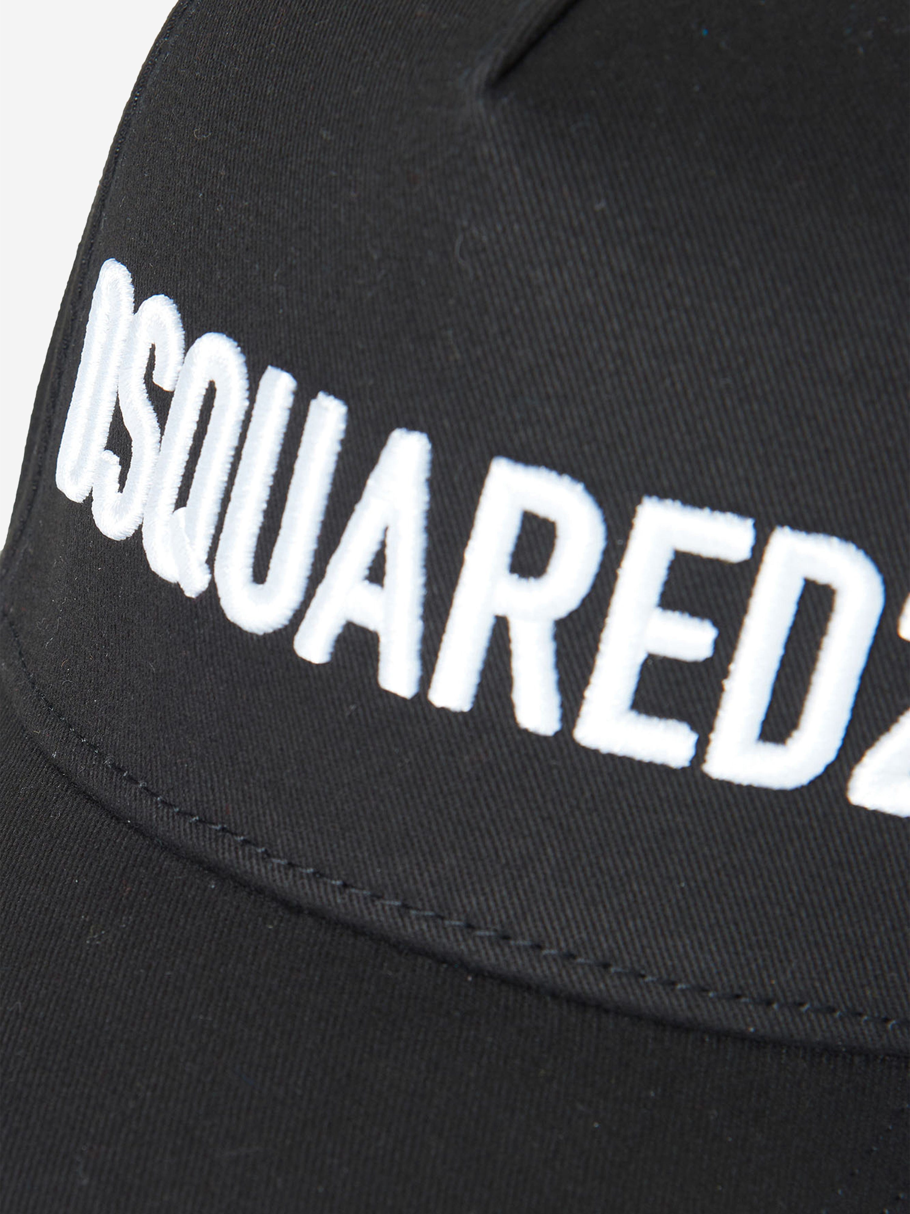 Dsquared2 Kids Logo Cap in Black