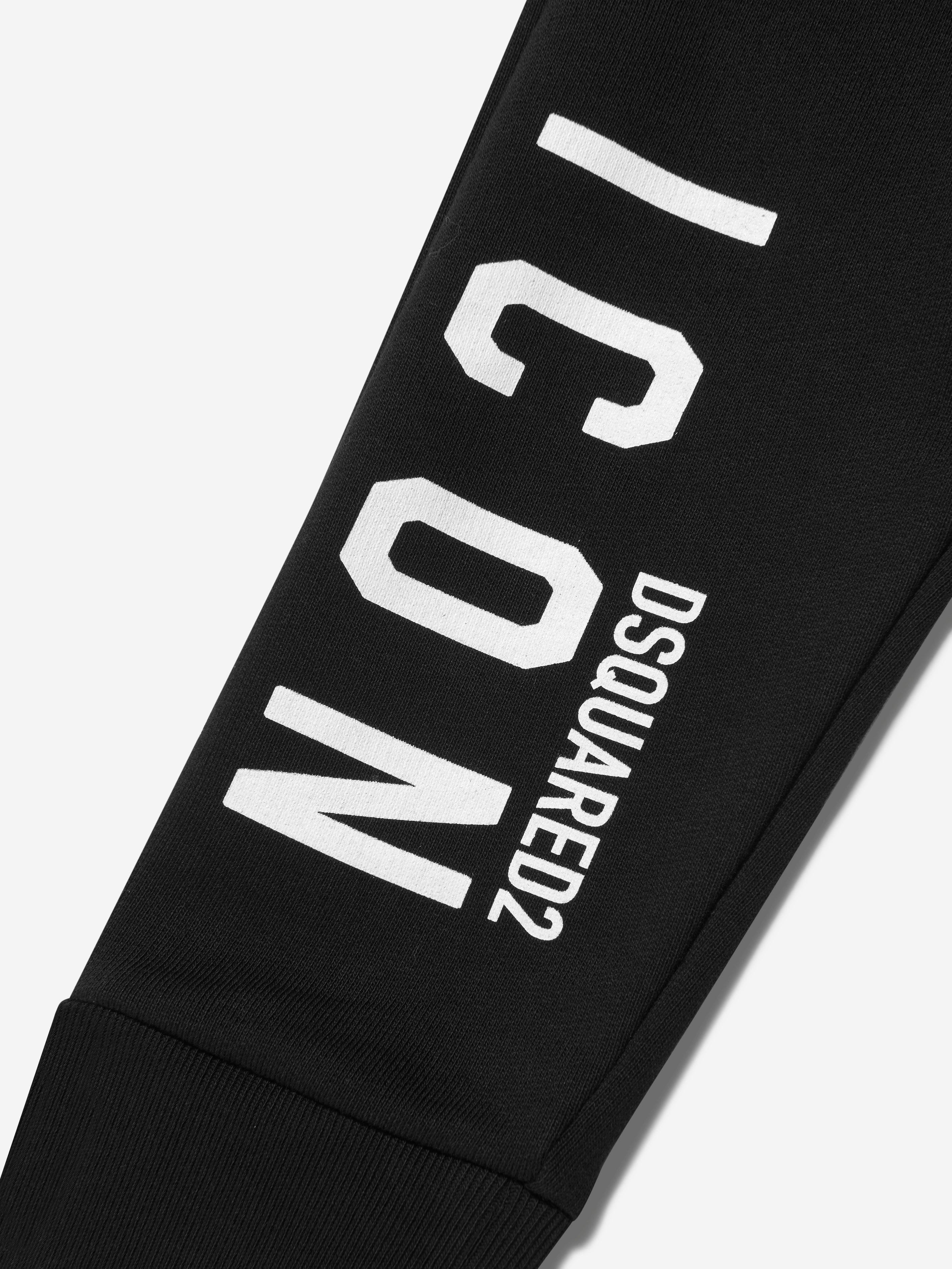 Dsquared2 Kids Icon Logo Joggers in Black