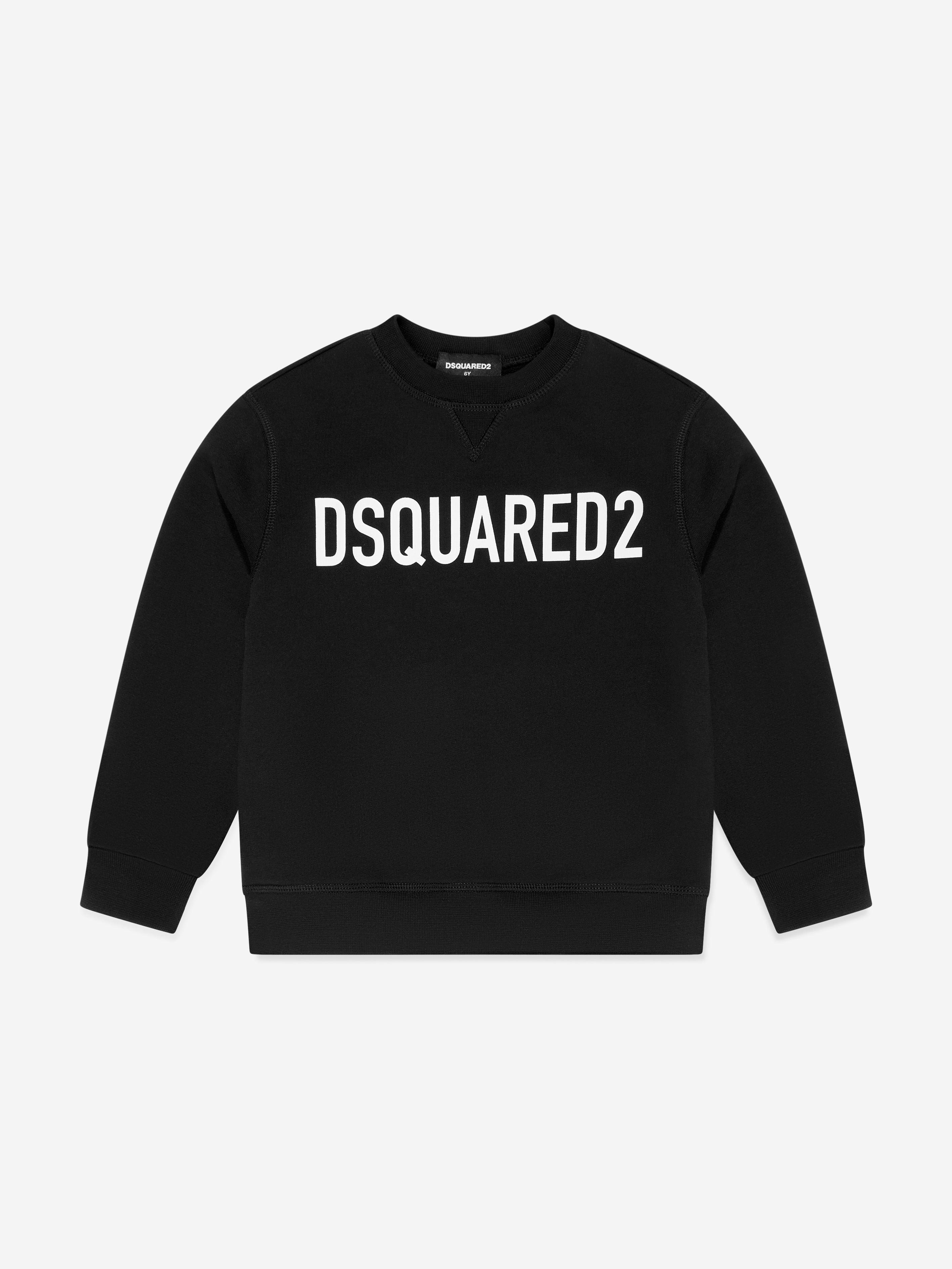 Dsquared2 Kids Logo Sweatshirt in Black