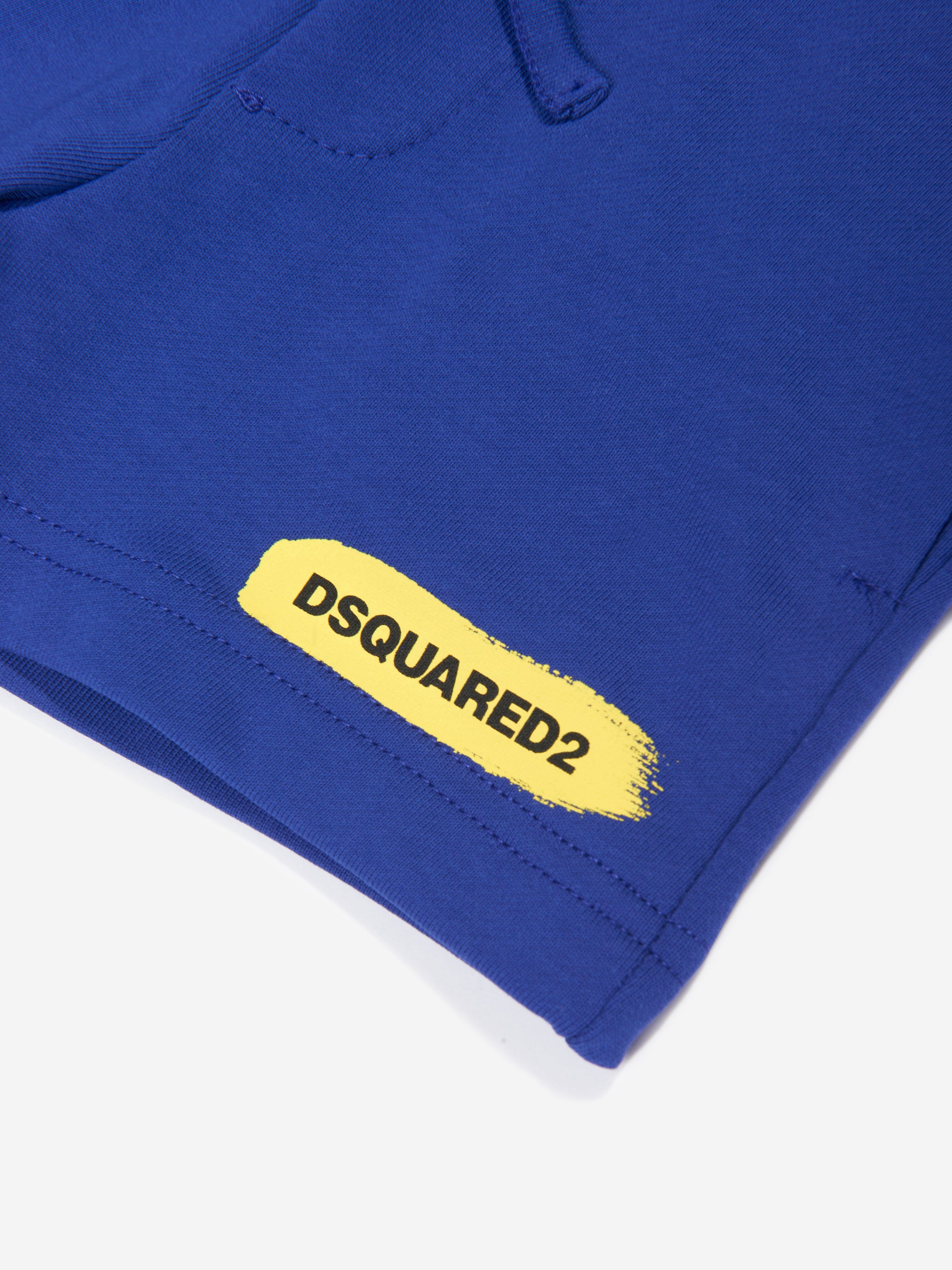 Dsquared2 Baby Logo Shorts in Blue