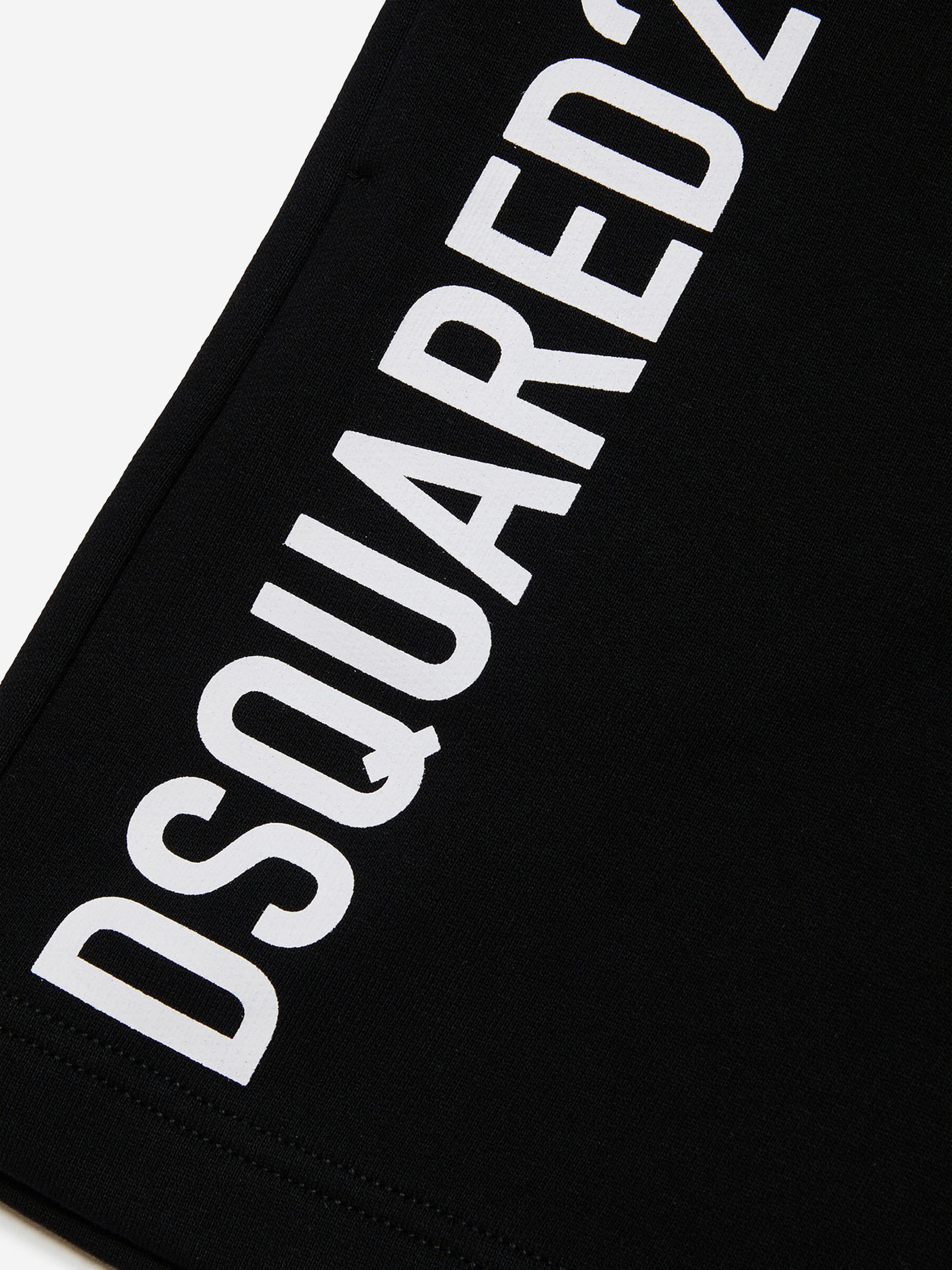 Dsquared2 Kids Logo Shorts in Black