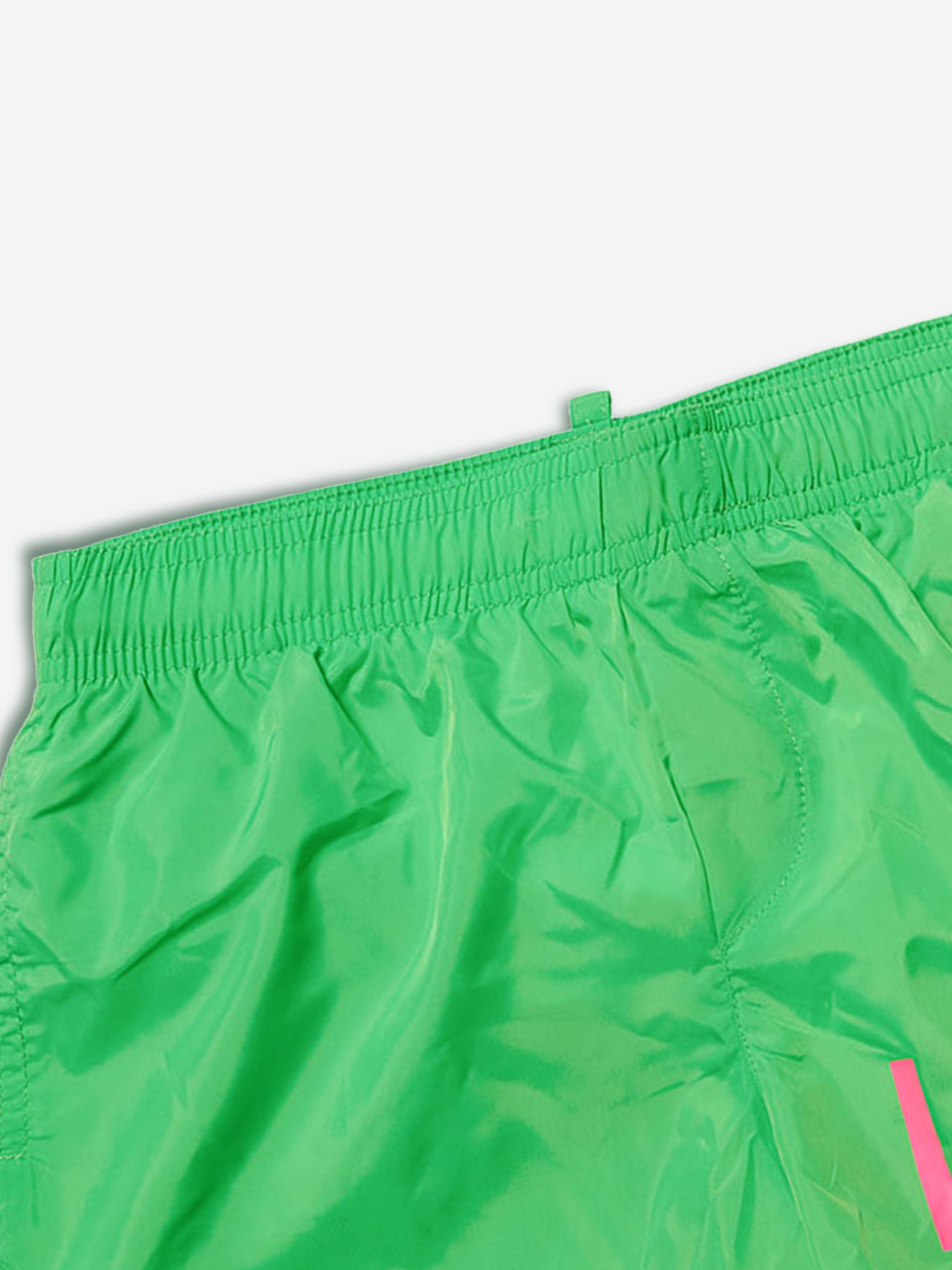 Dsquared2 Boys Icon Swim Shorts in Green