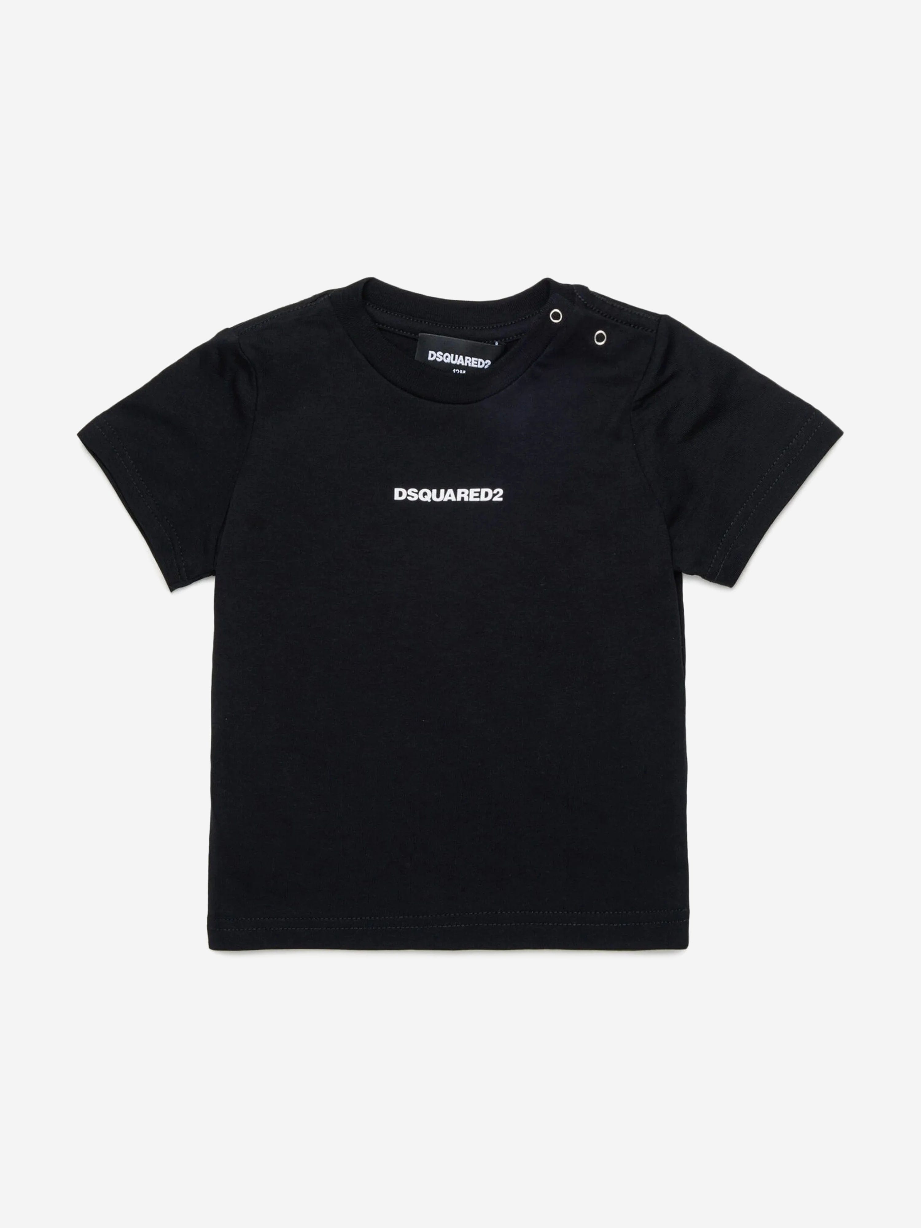 Dsquared2 Baby Logo T-Shirt in Black