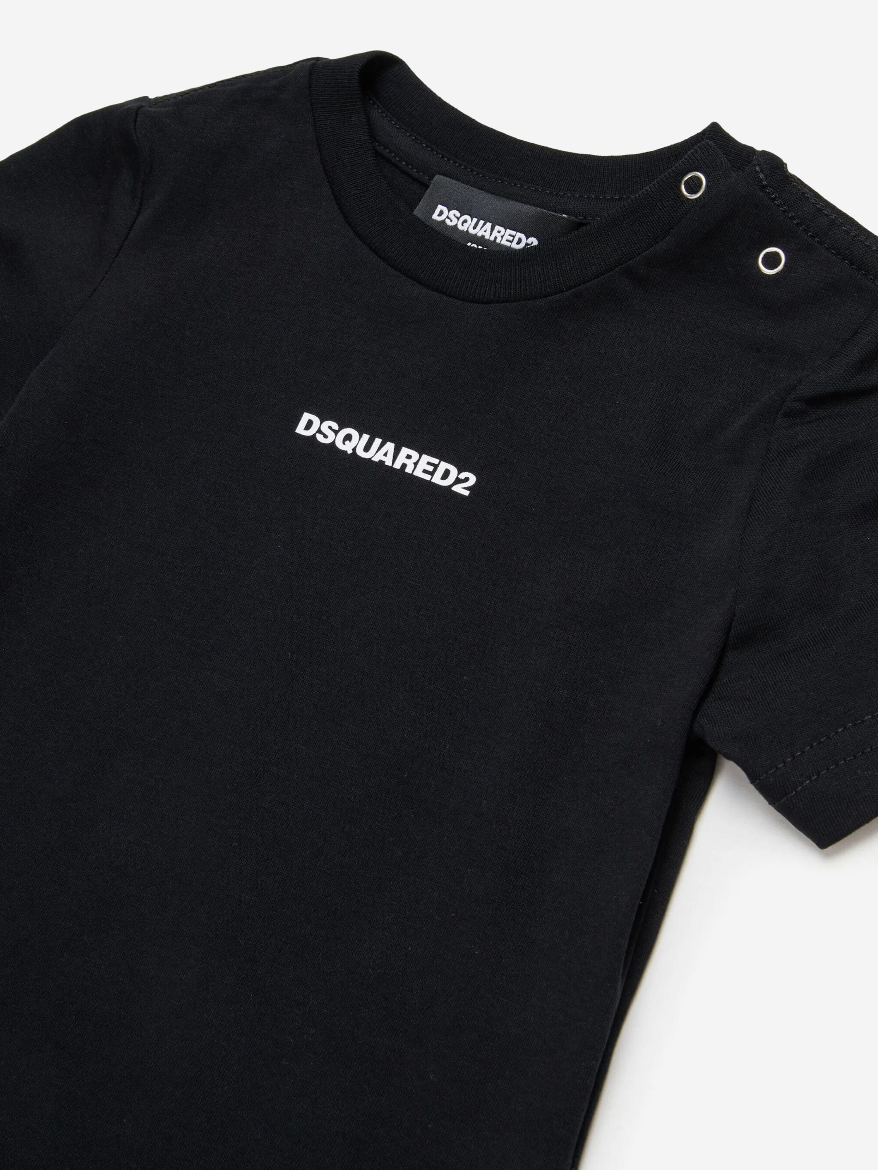 Dsquared2 Baby Logo T-Shirt in Black