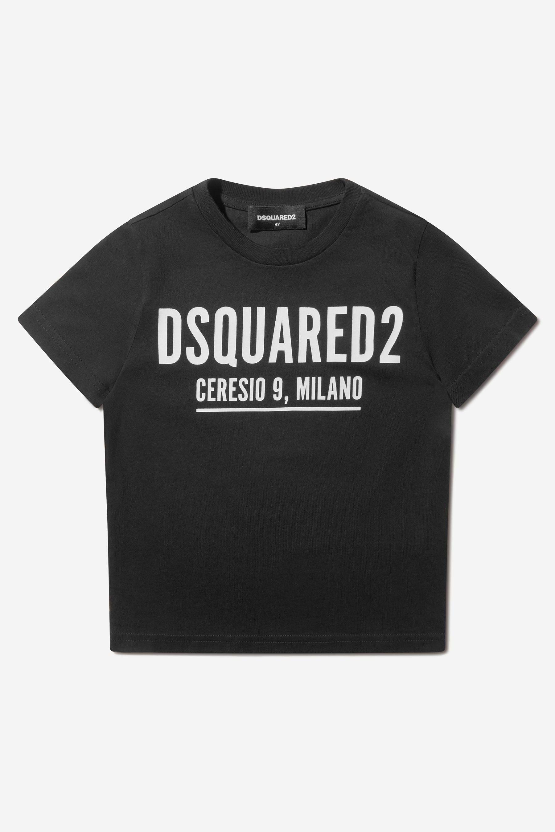 Dsquared2 Kids Relax Print Logo T-Shirt