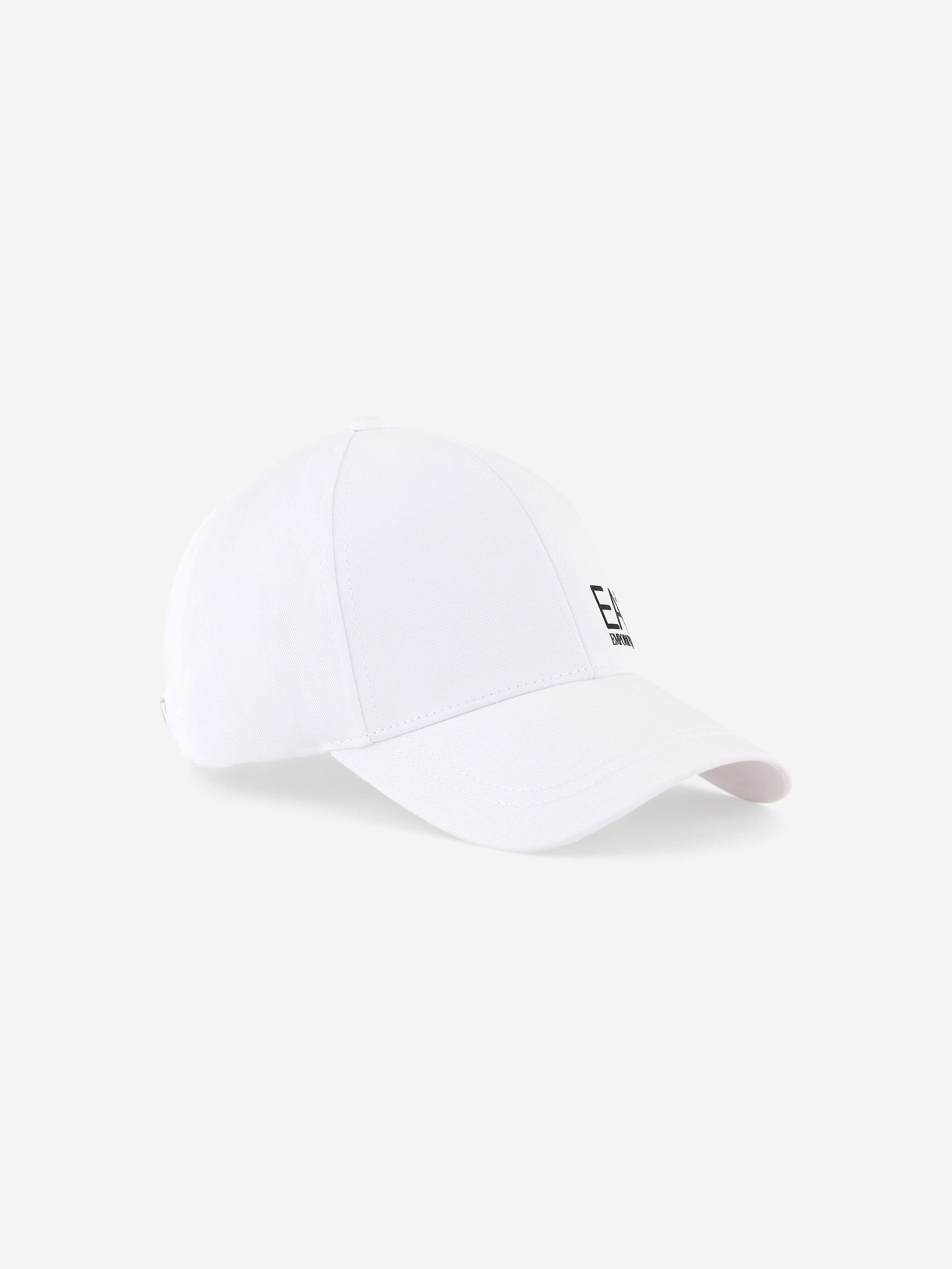 EA7 Emporio Armani Boys Logo Cap in White