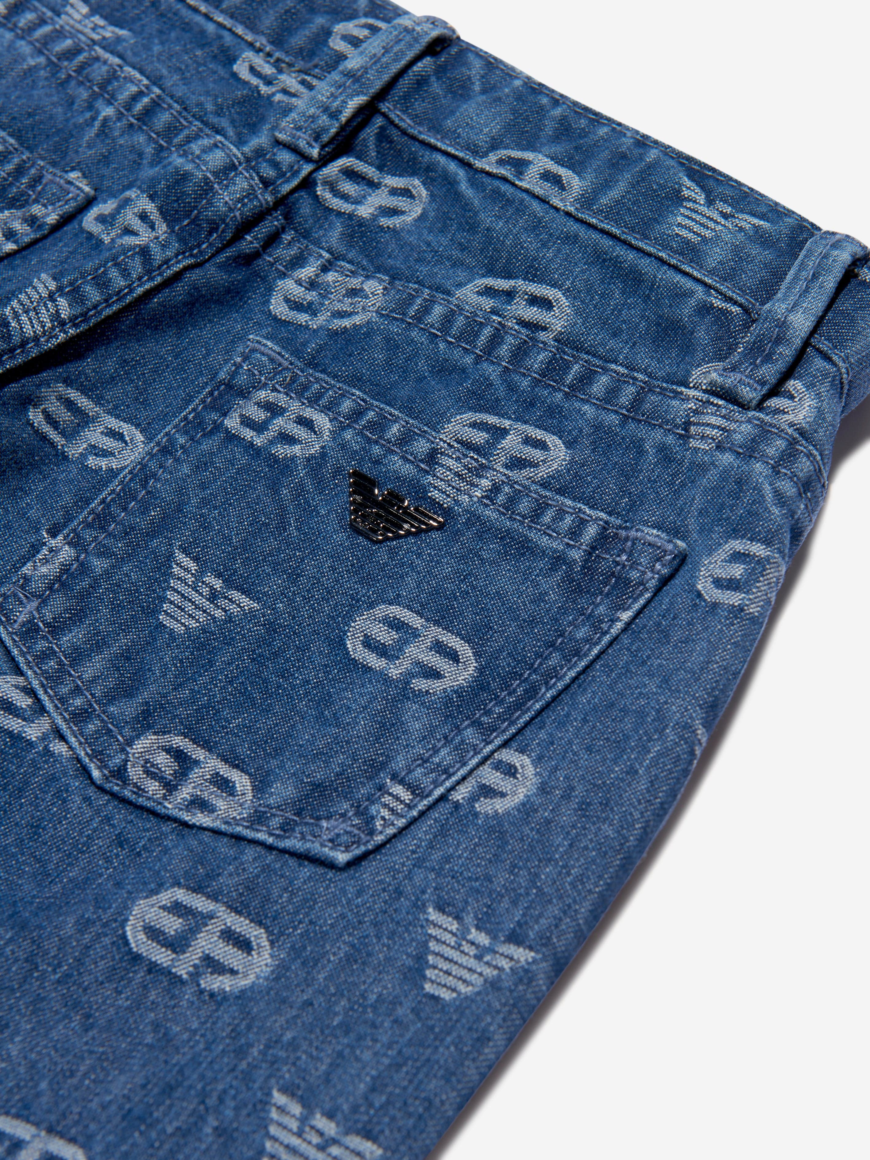 Emporio Armani Boys Denim Logo Jeans