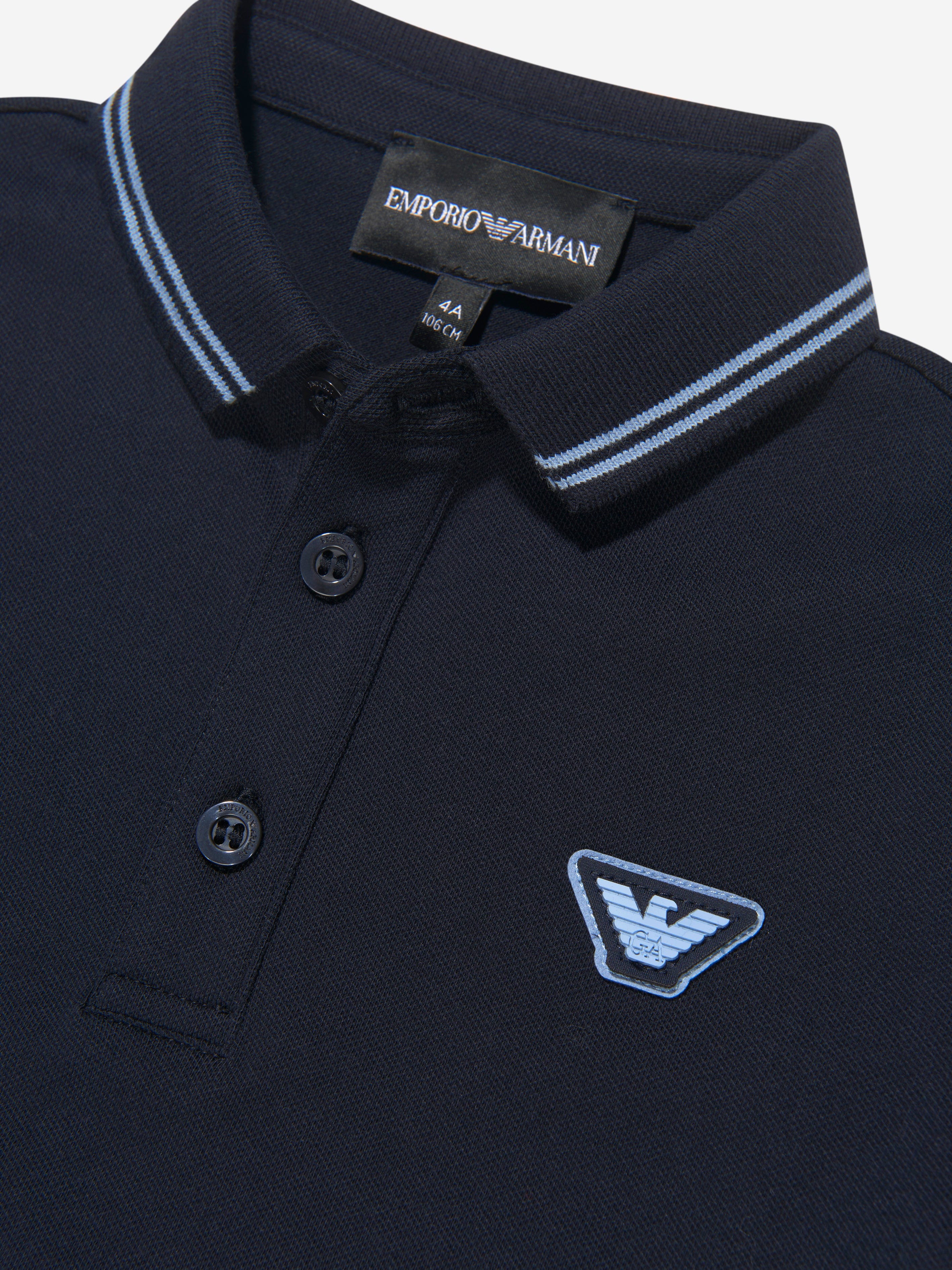 Emporio Armani Boys Logo Polo Shirt