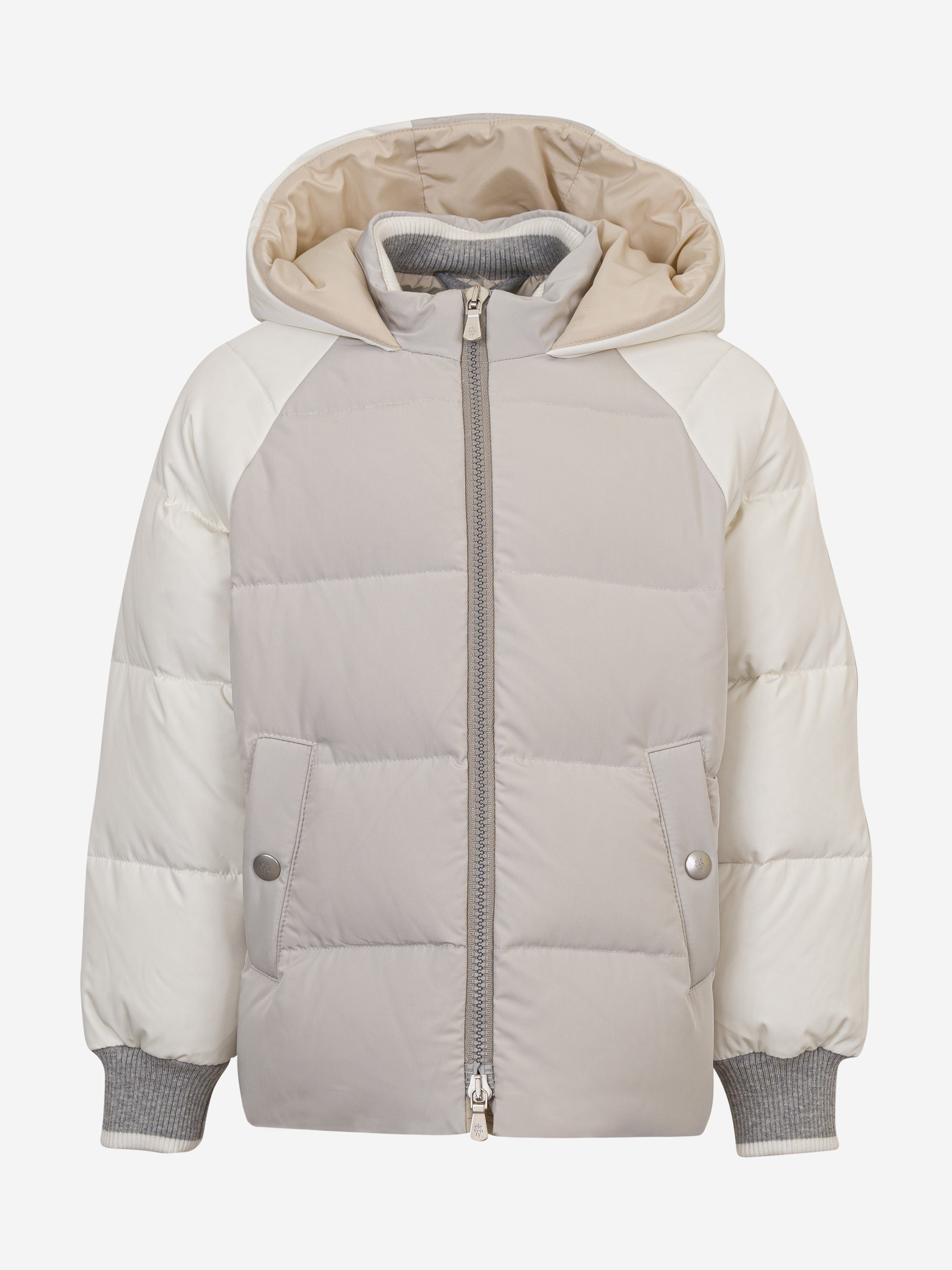 Eleventy Boys Puffer Jacket in Grey