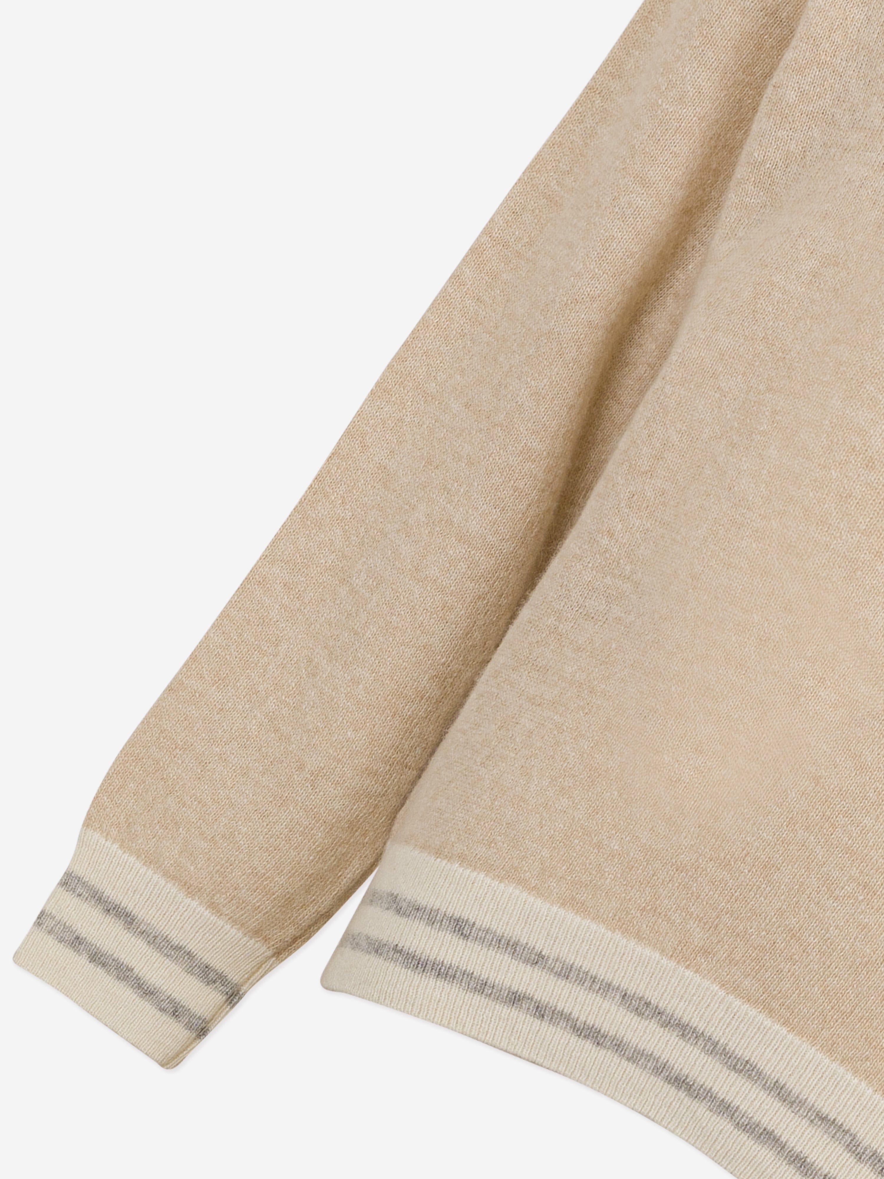 Eleventy Boys Logo Jumper in Beige