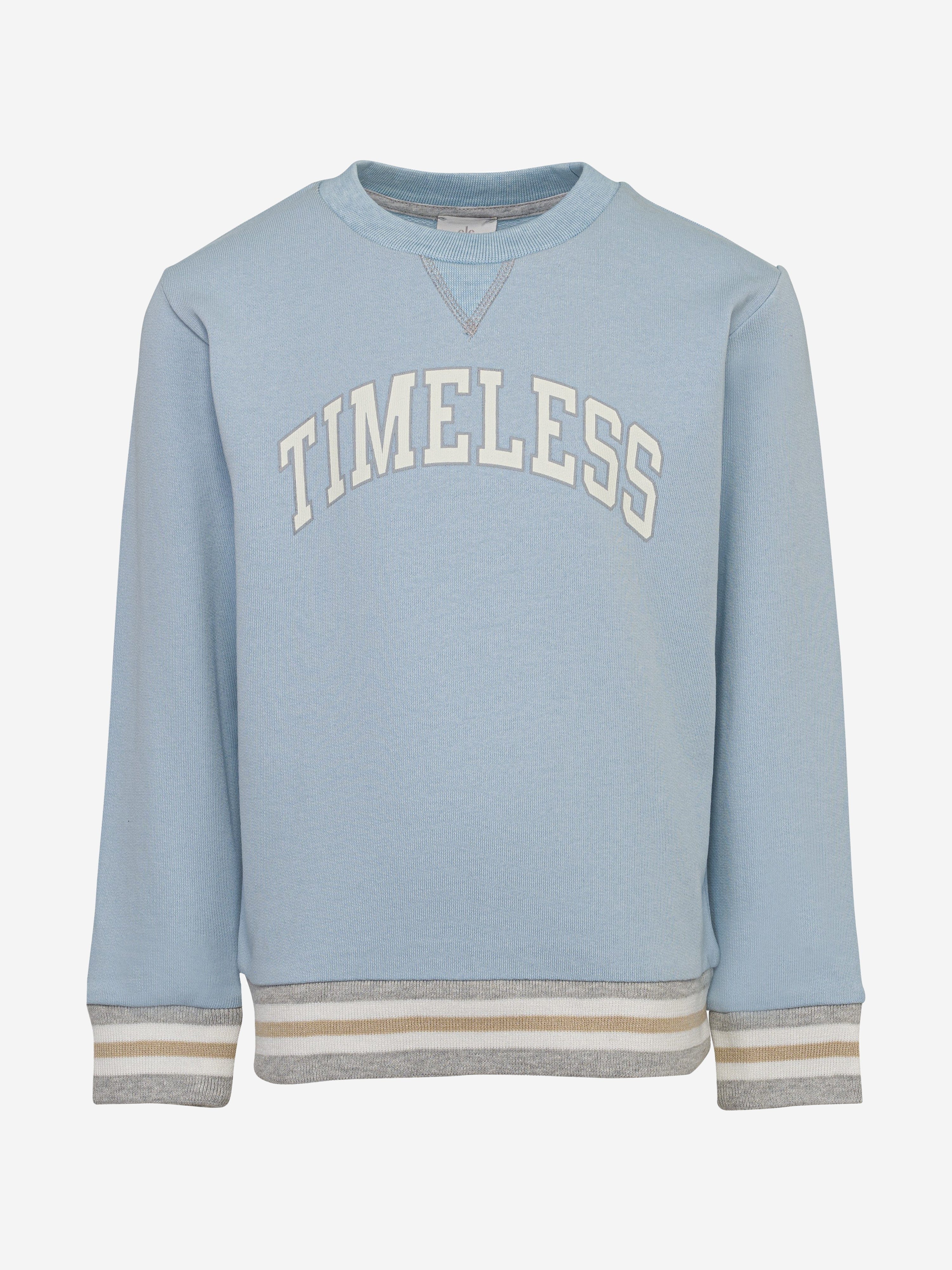 Eleventy Boys Timeless Sweatshirt in Blue