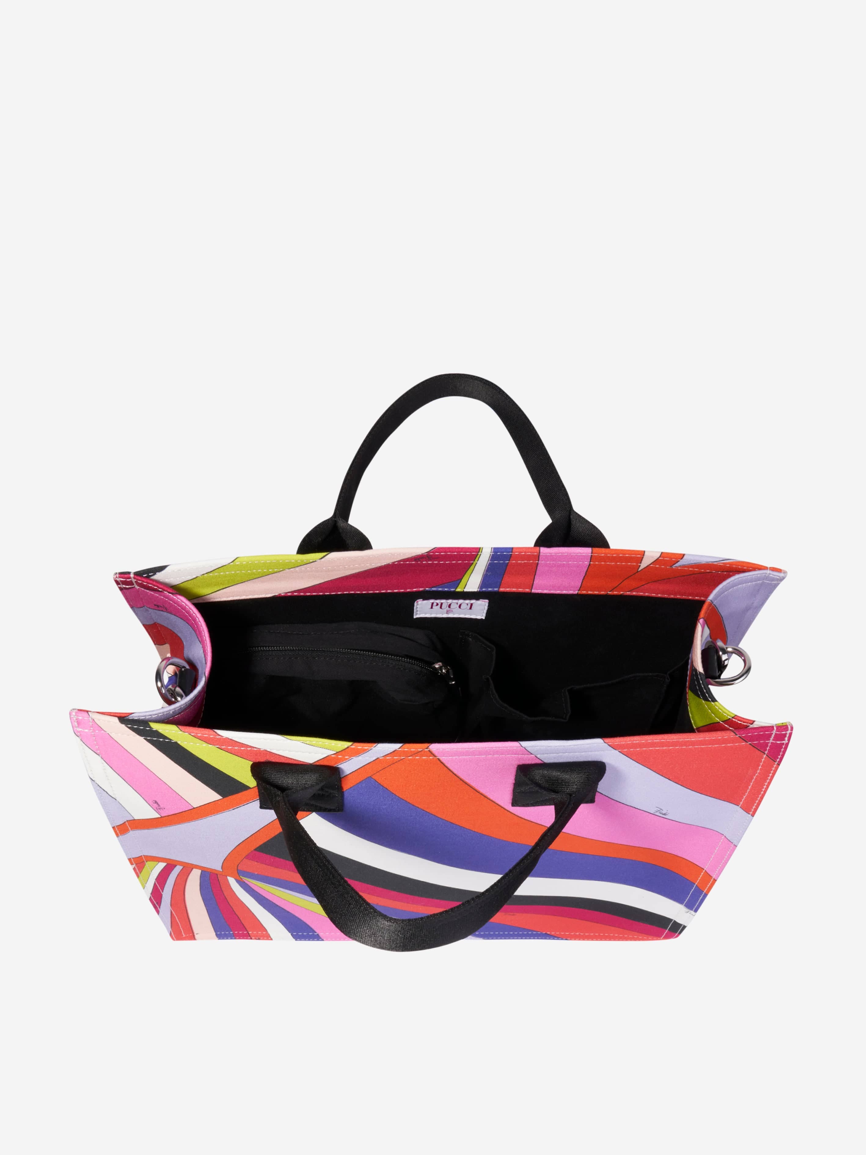 Pucci Baby Girls Iride Print Changing Bag in Multicolour