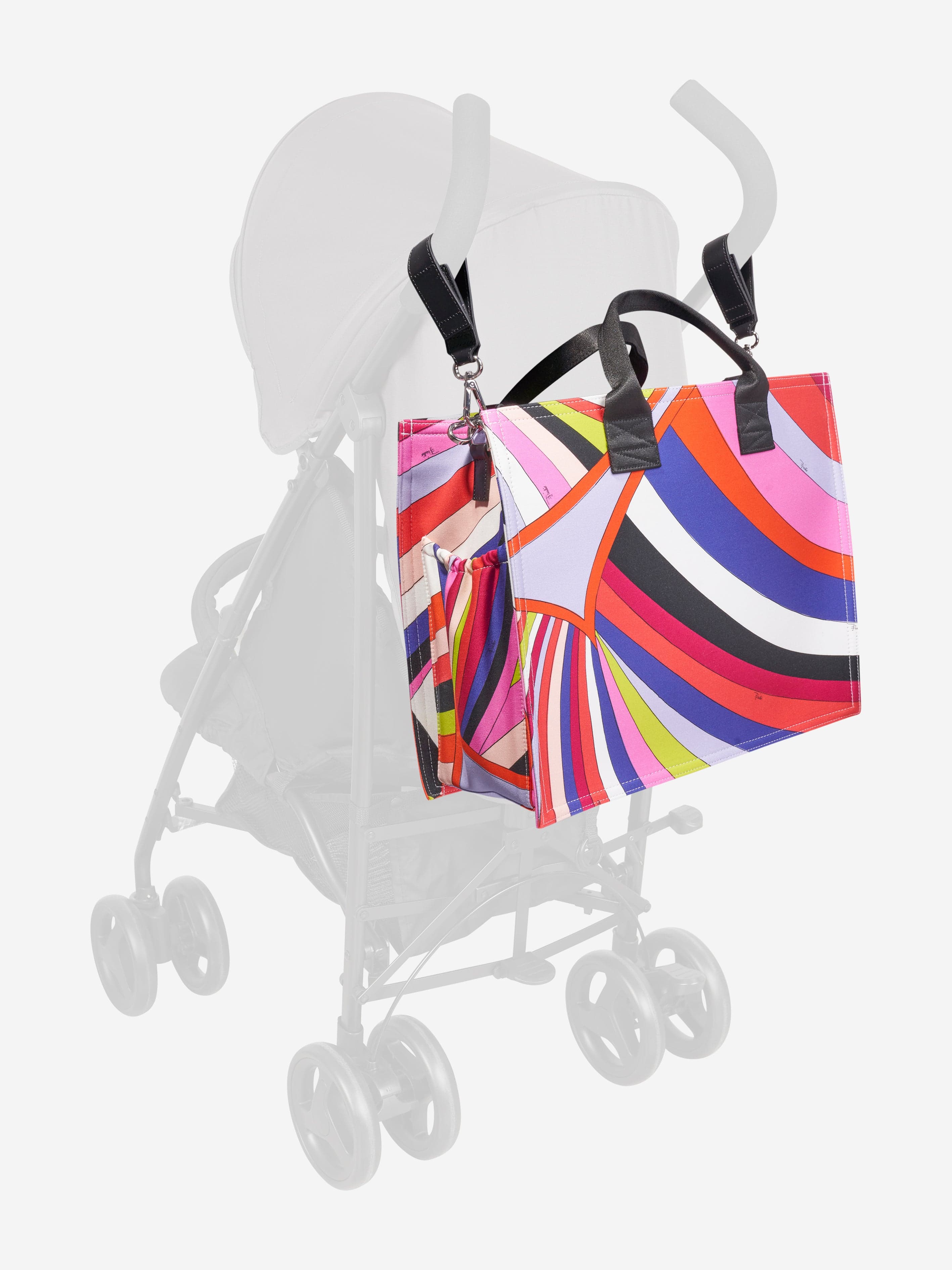 Pucci Baby Girls Iride Print Changing Bag in Multicolour