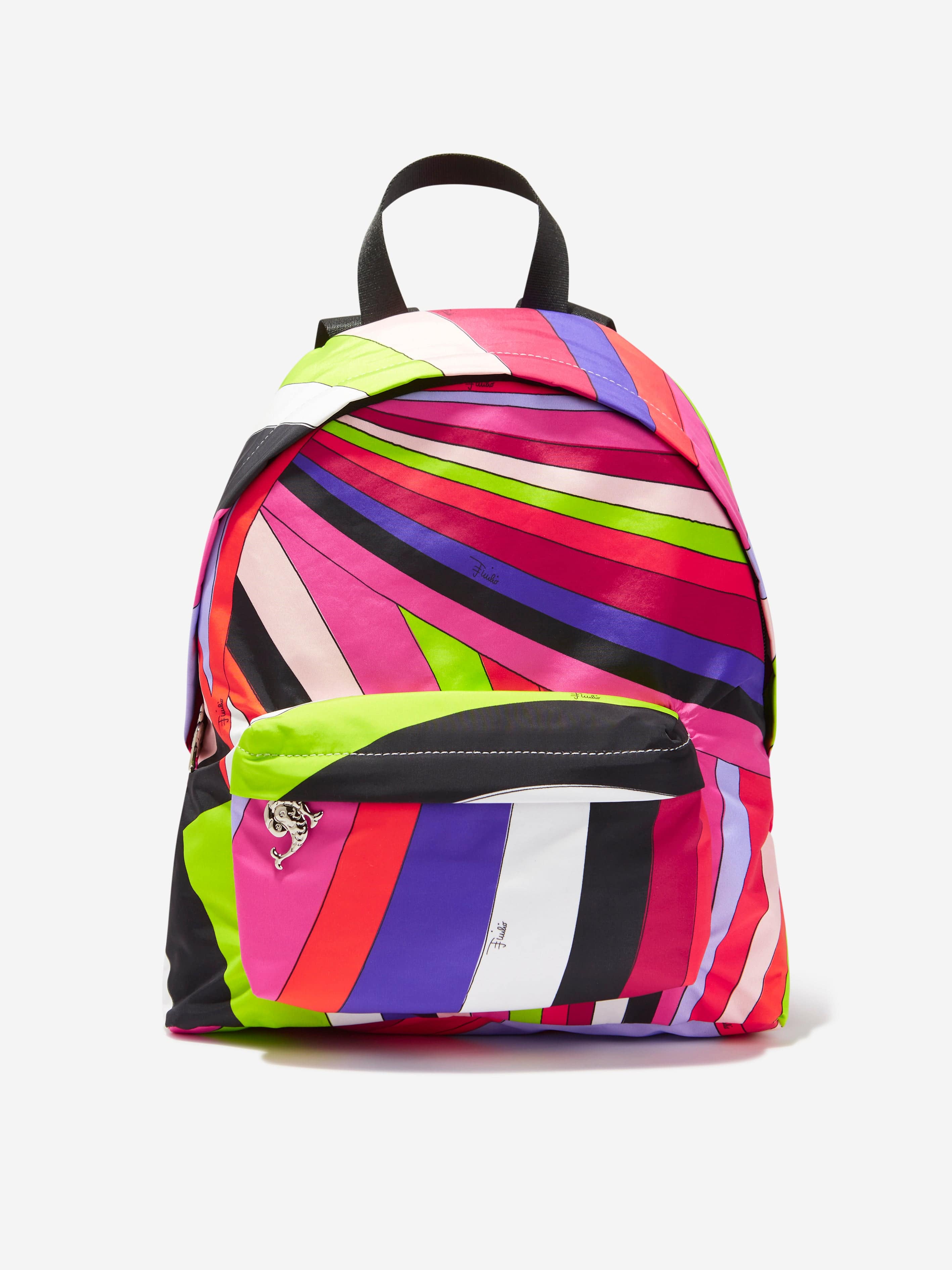 Pucci Girls Iride Print Backpack in Multicolour