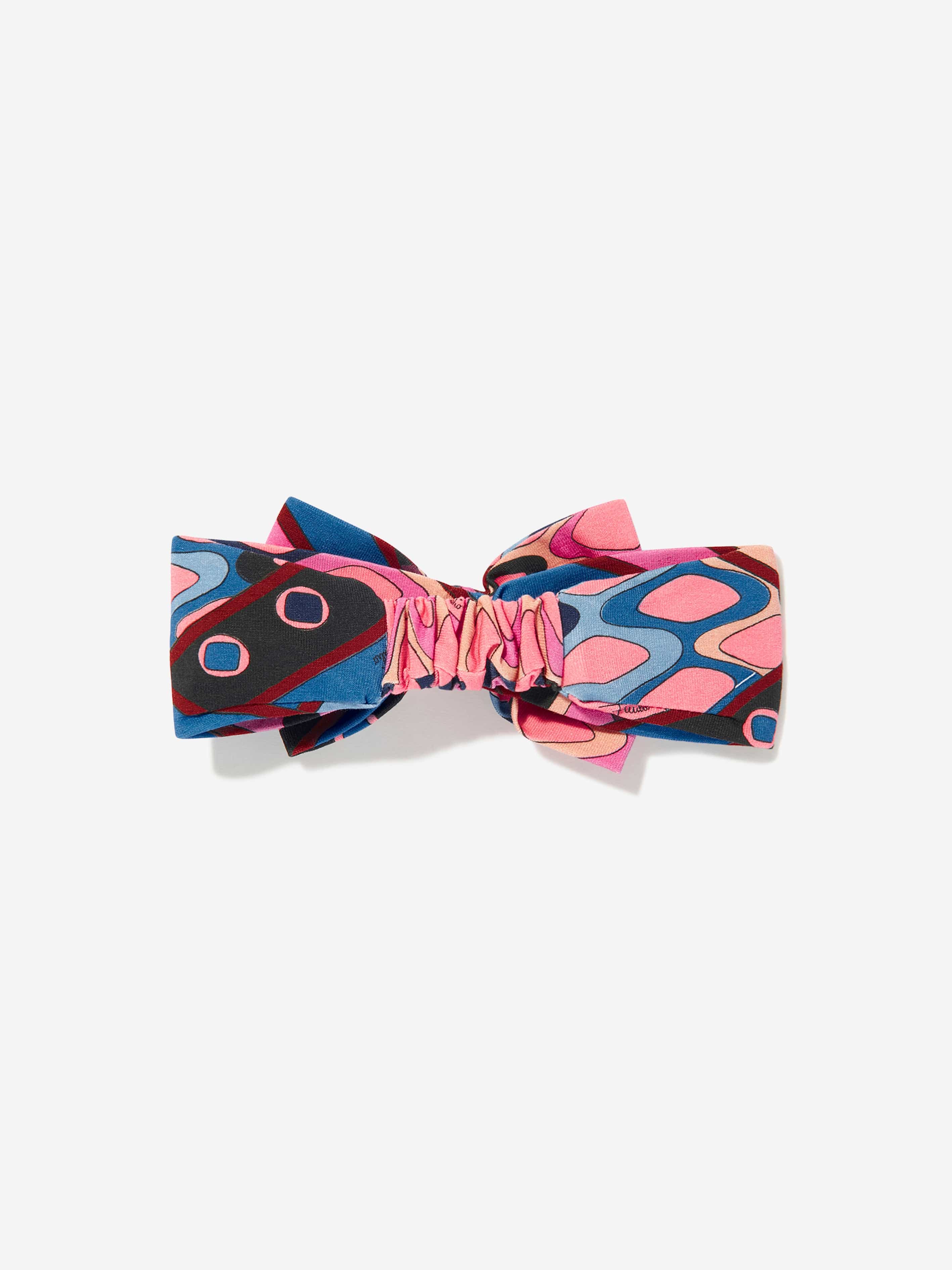 Pucci Baby Girls Vivara Bow Headband in Multicolour