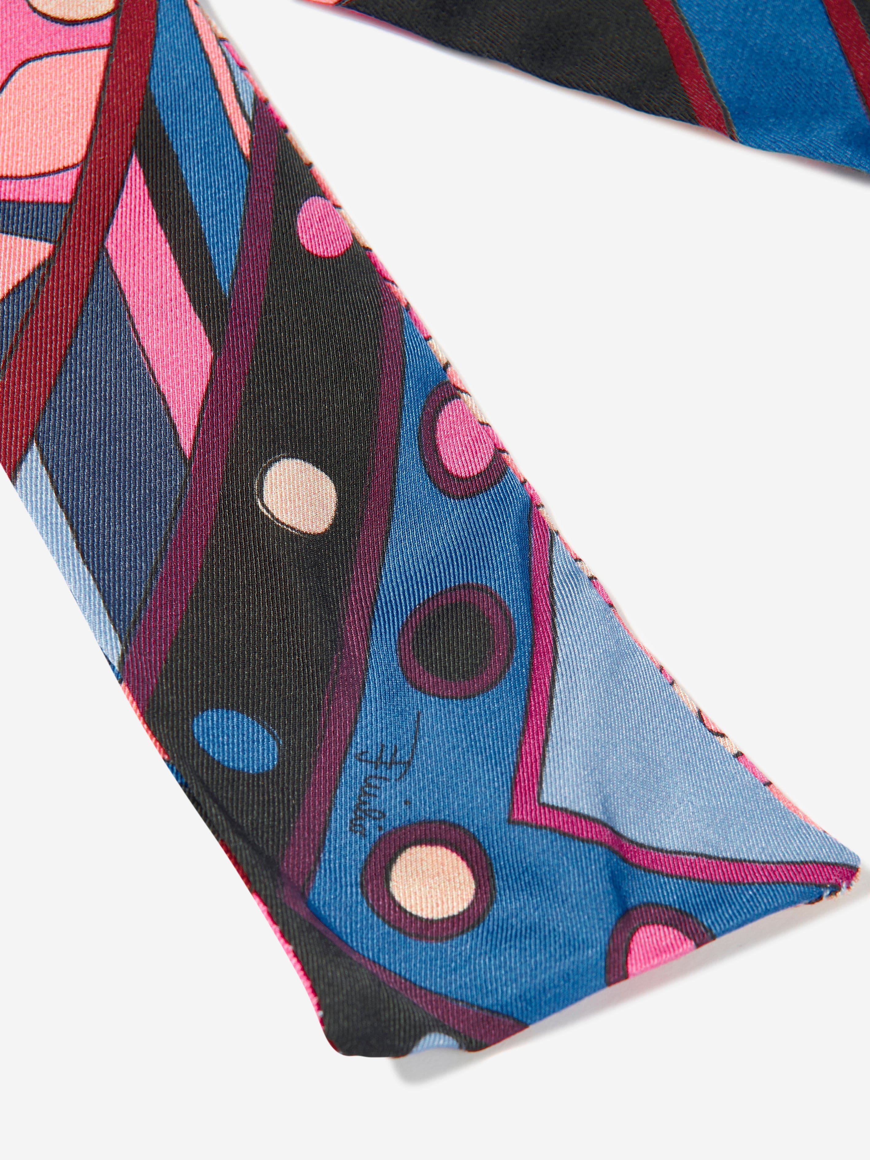 Pucci Girls Vivara Print Headband in Multicolour