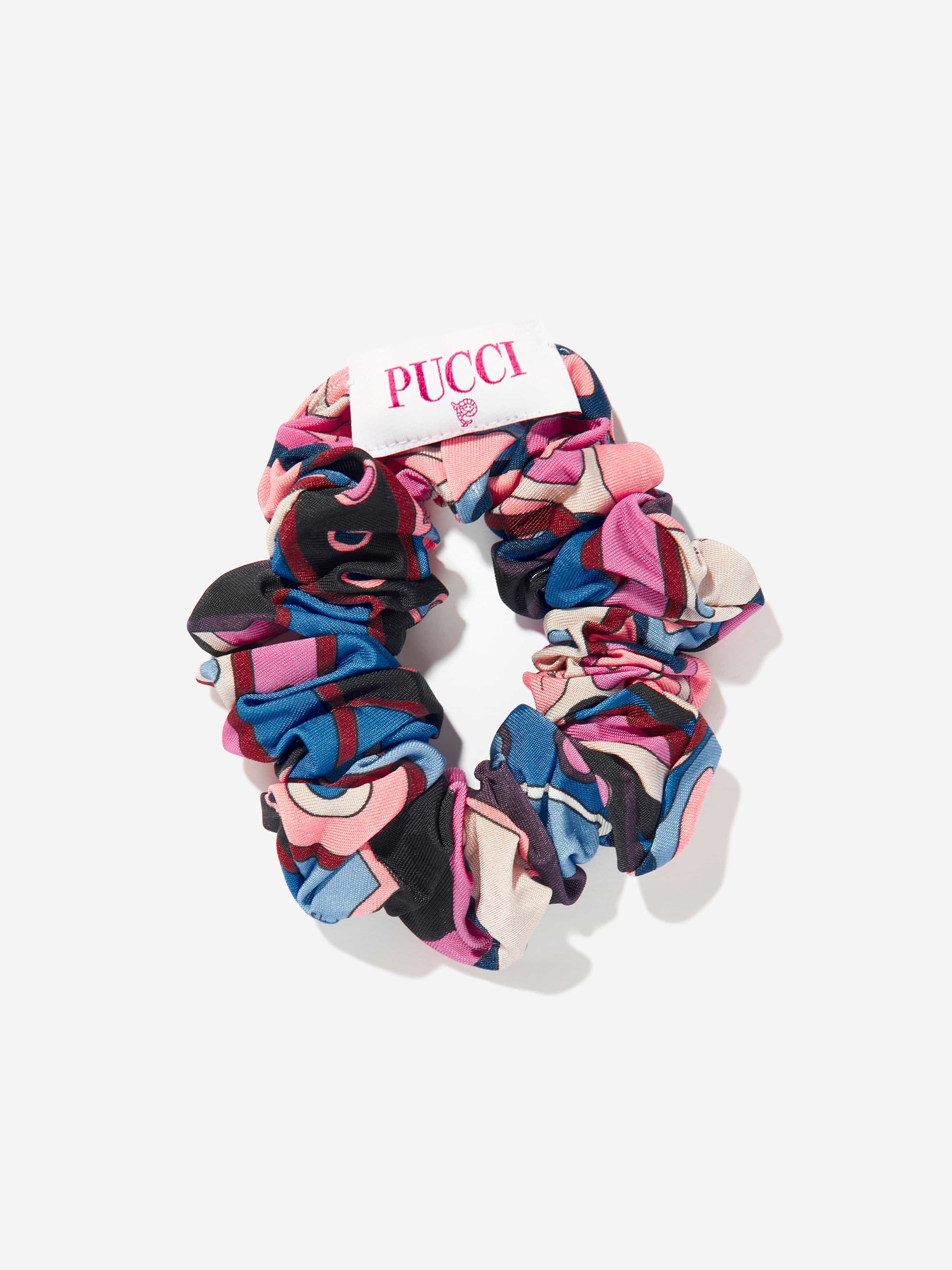 Pucci Girls Vivara Print Scrunchie in Multicolour