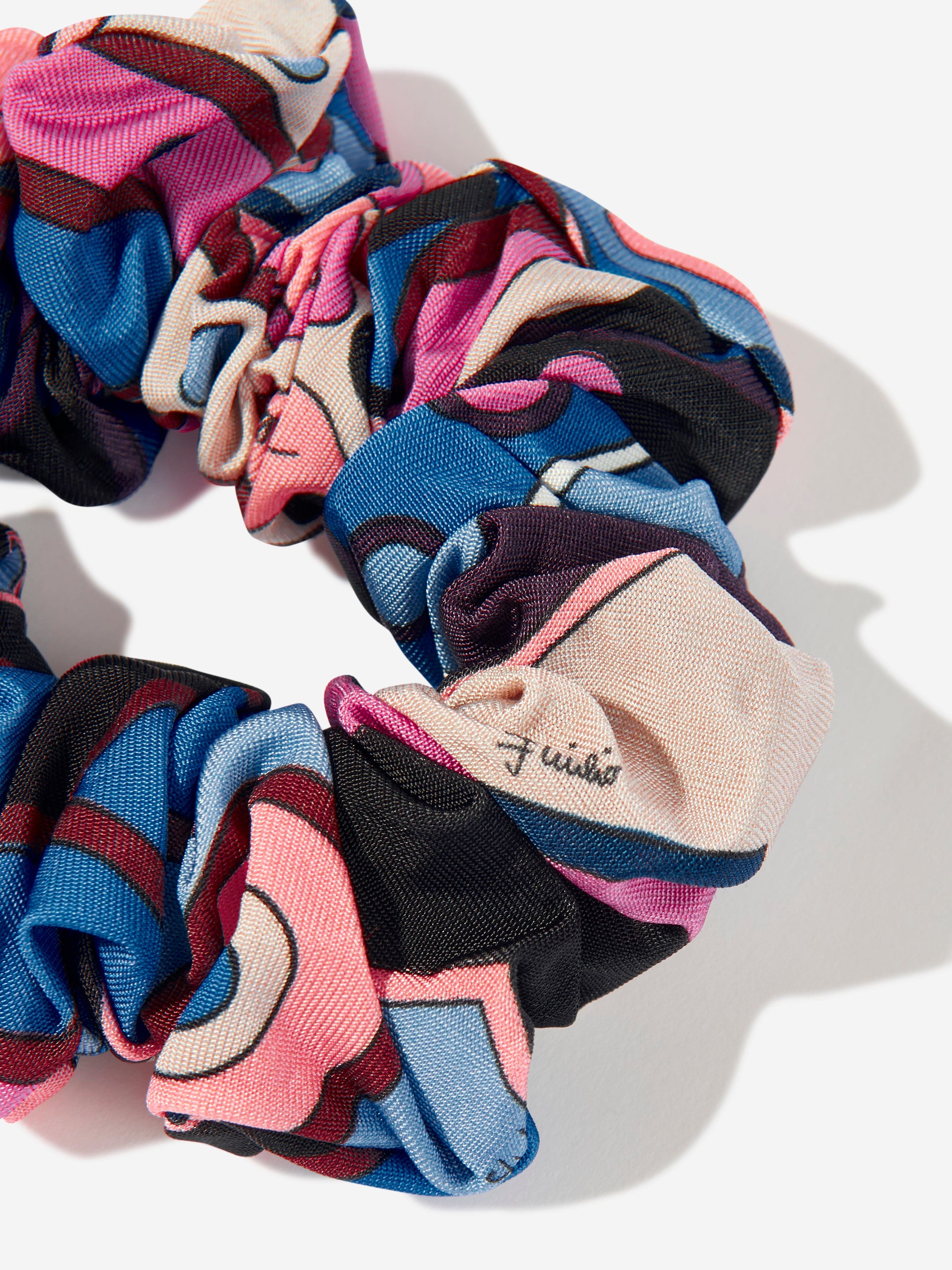 Pucci Girls Vivara Print Scrunchie in Multicolour